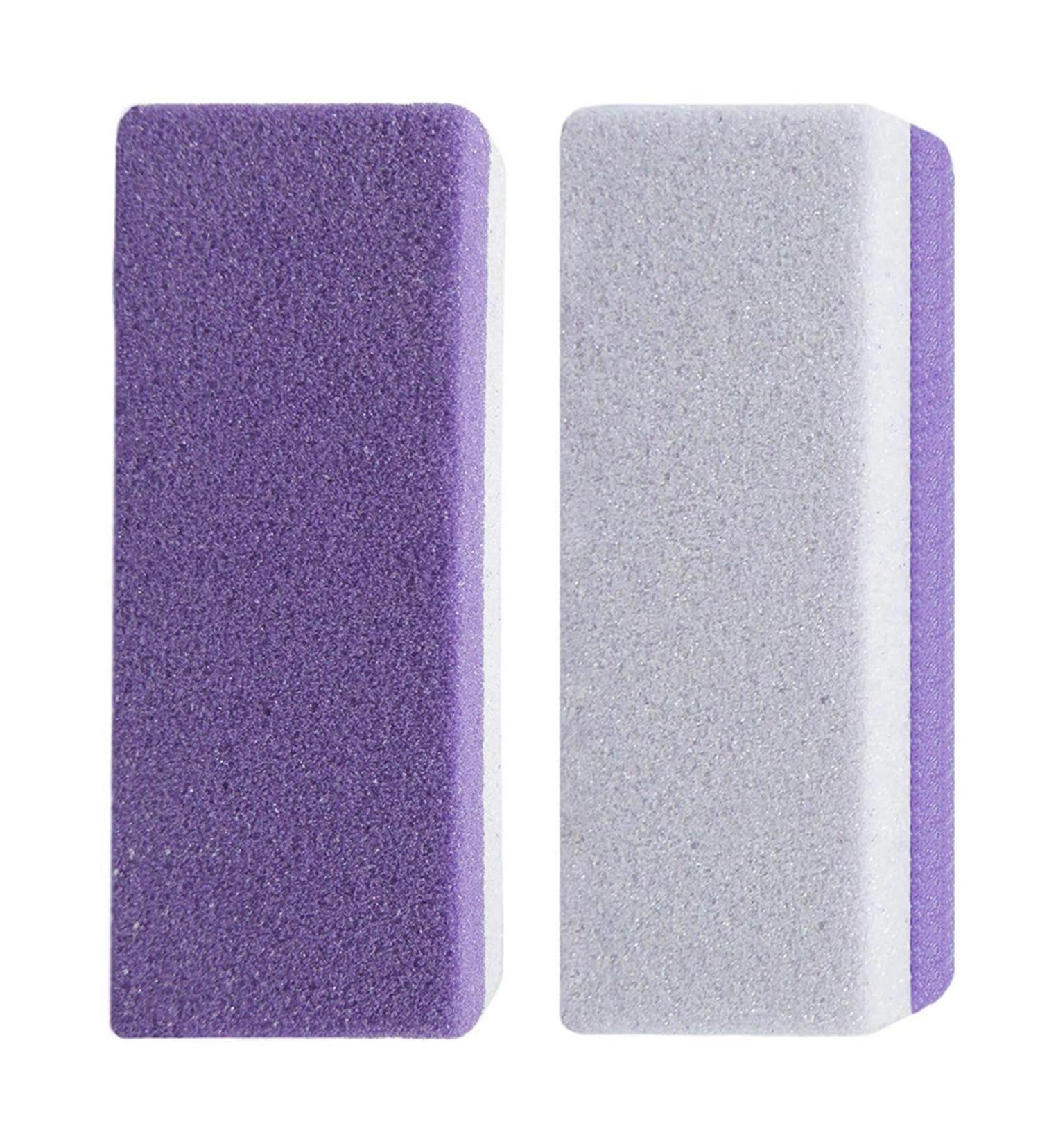 Pedicure Stone - Hard Skin Callus Remover for Feet Portable Professional Scrubber Tools Kit | Natural Foot Pumice Stone to Calluses and Tough Skin Pedicure Supplies - Buy Online on GoSupps.com