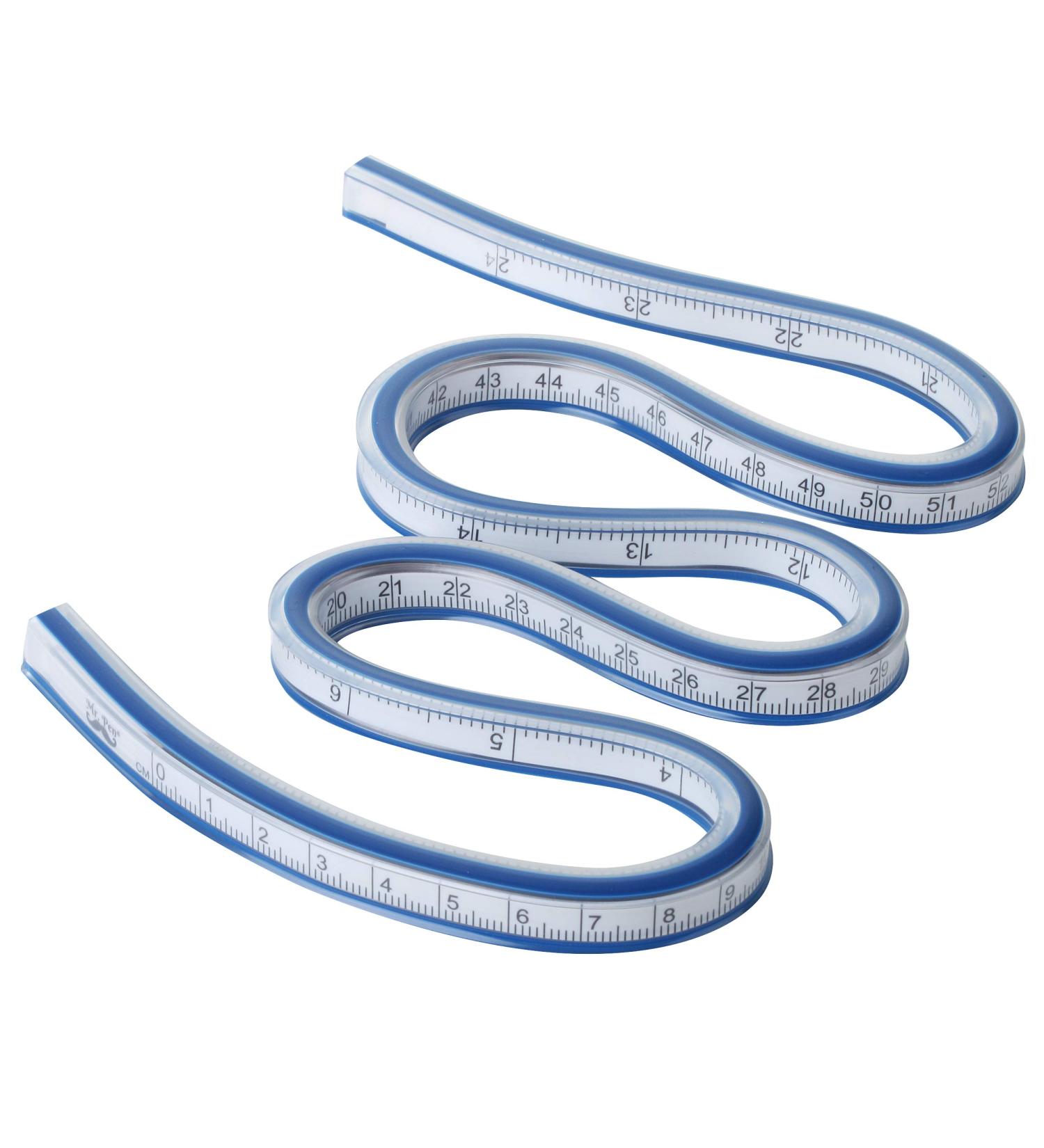 Mr. Pen- Ruler  Flexible Curve Ruler  24 Inch Ruler  Rulers for Drawing and Sewing  Curve Ruler  Curved Ruler  Bendable Ruler  Flexible Curve Template  Flexi Curve  Flexible Ruler for Engineering - Buy Online on GoSupps.com