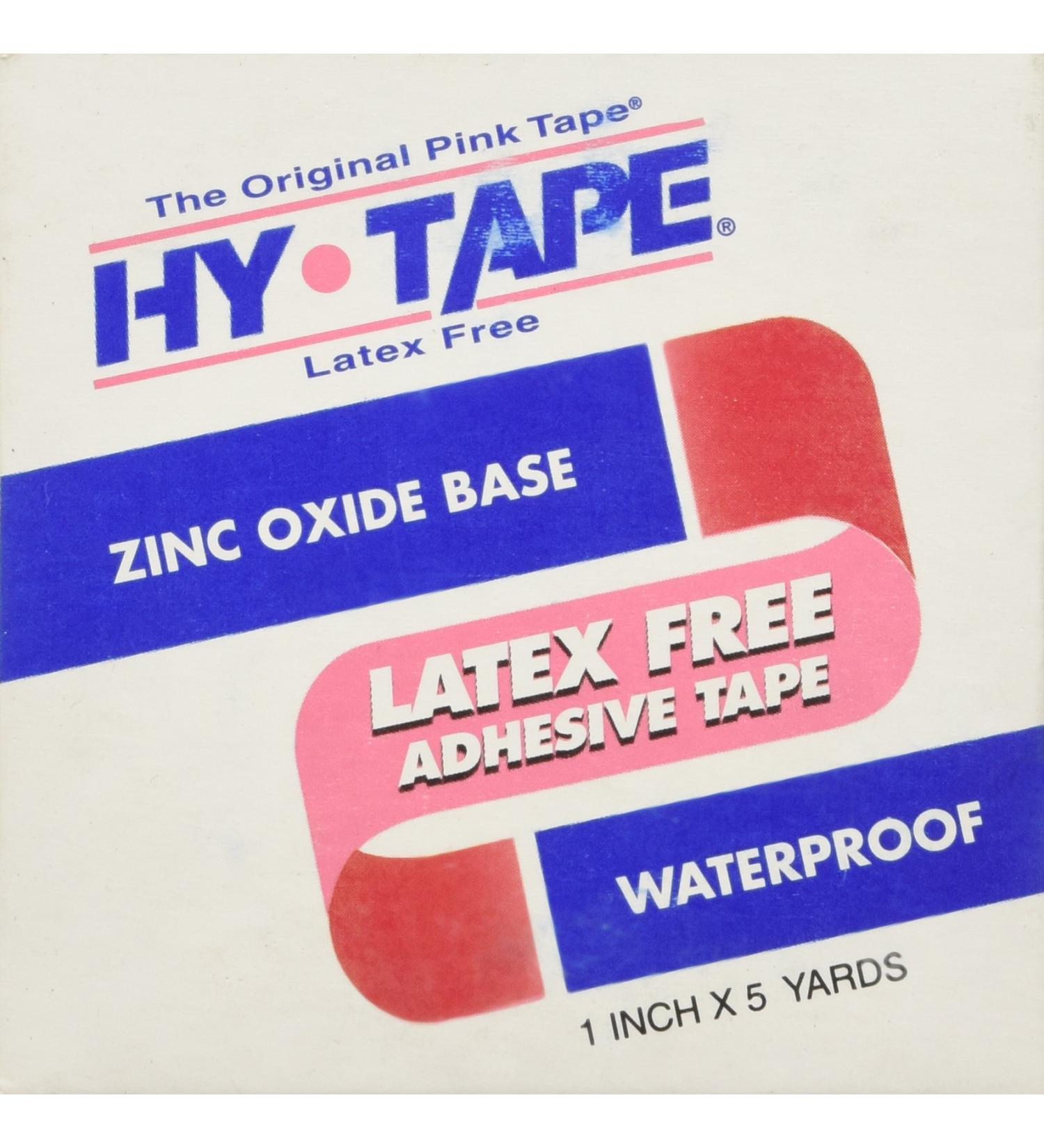 HY-Tape Original Pink Tape 1 x 5 yds - 1 Count Pack - Medical Grade Adhesive Tape - Buy Online on GoSupps.com