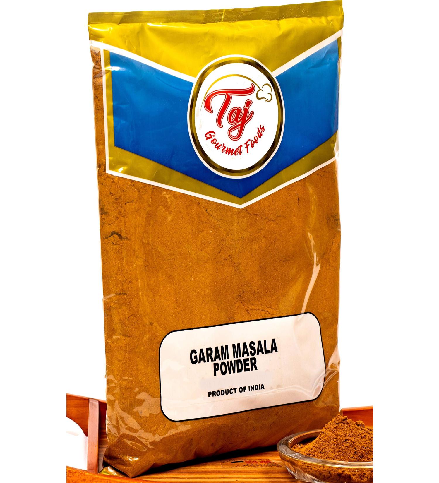 Taj Premium Indian Garam Masala Powder - 14 Ounce (Pack of 1) | Authentic Blend of Spices | Without Jar - Buy Online on GoSupps.com