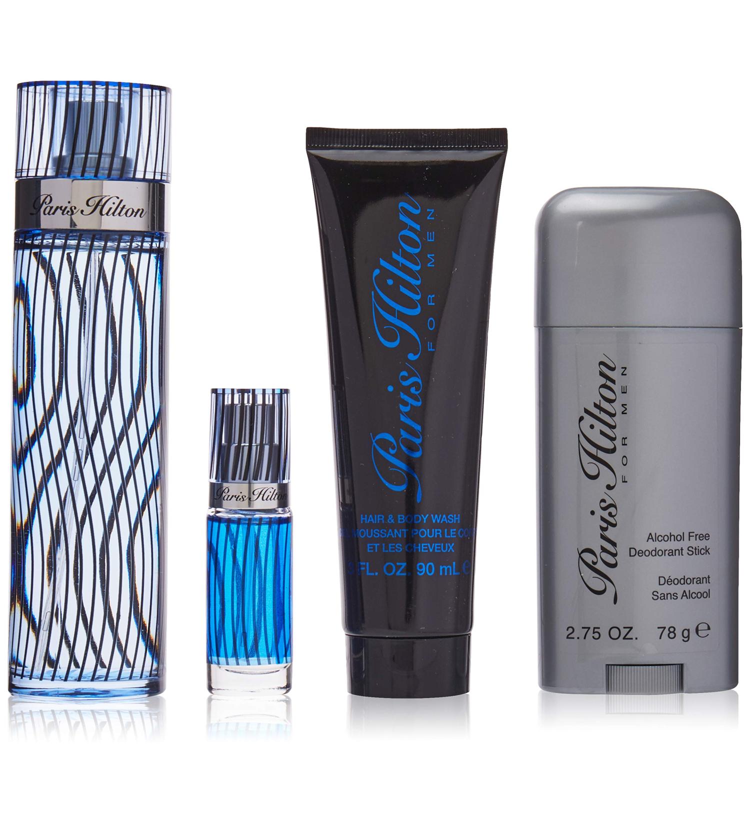 Paris Hilton Men's Gift Set: Fragrance & Grooming Essentials - Buy Online on GoSupps.com