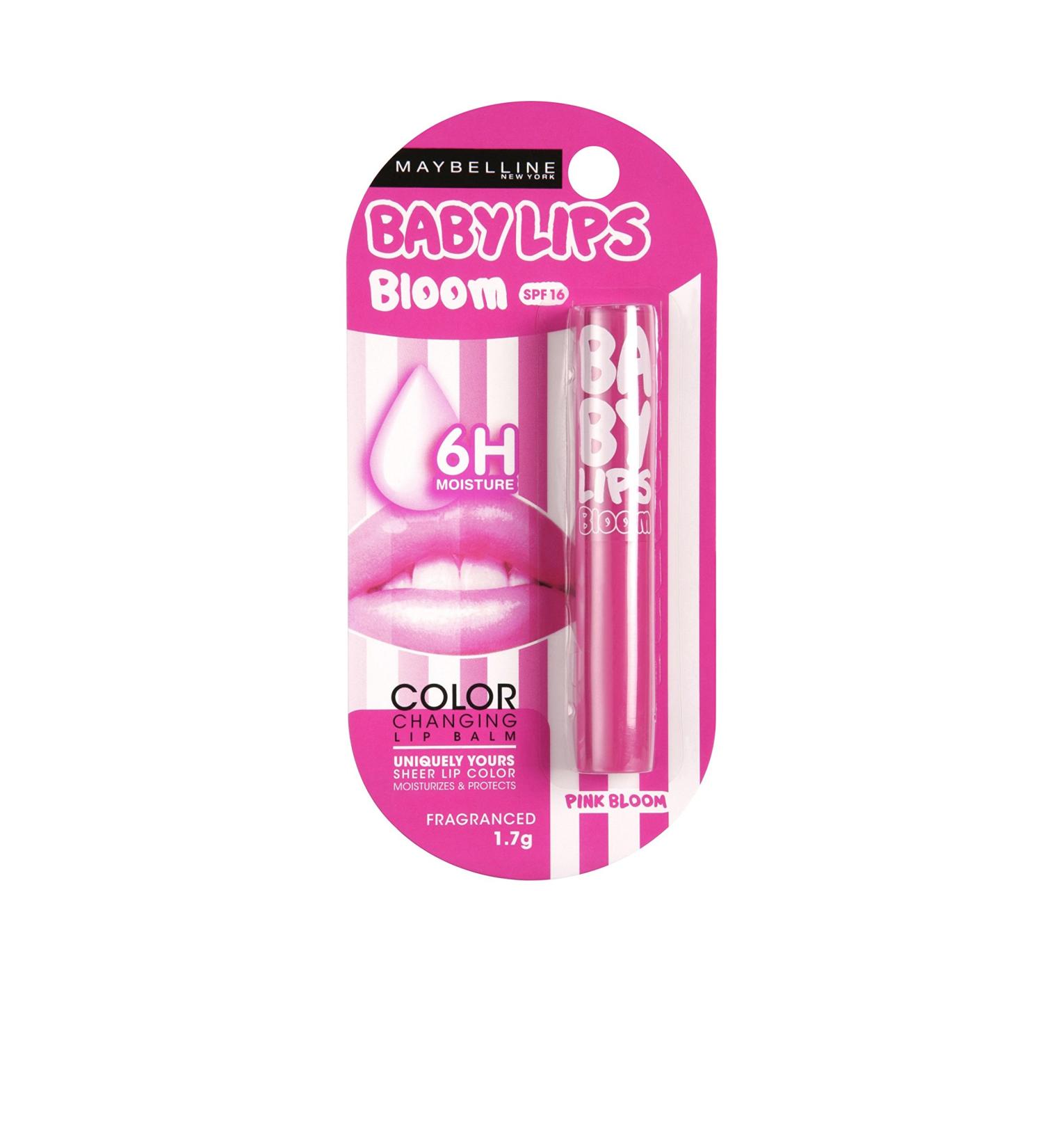 Maybelline Baby Lips Color Changing Lip Balm Pink Bloom SPF 16 - Buy Online on GoSupps.com