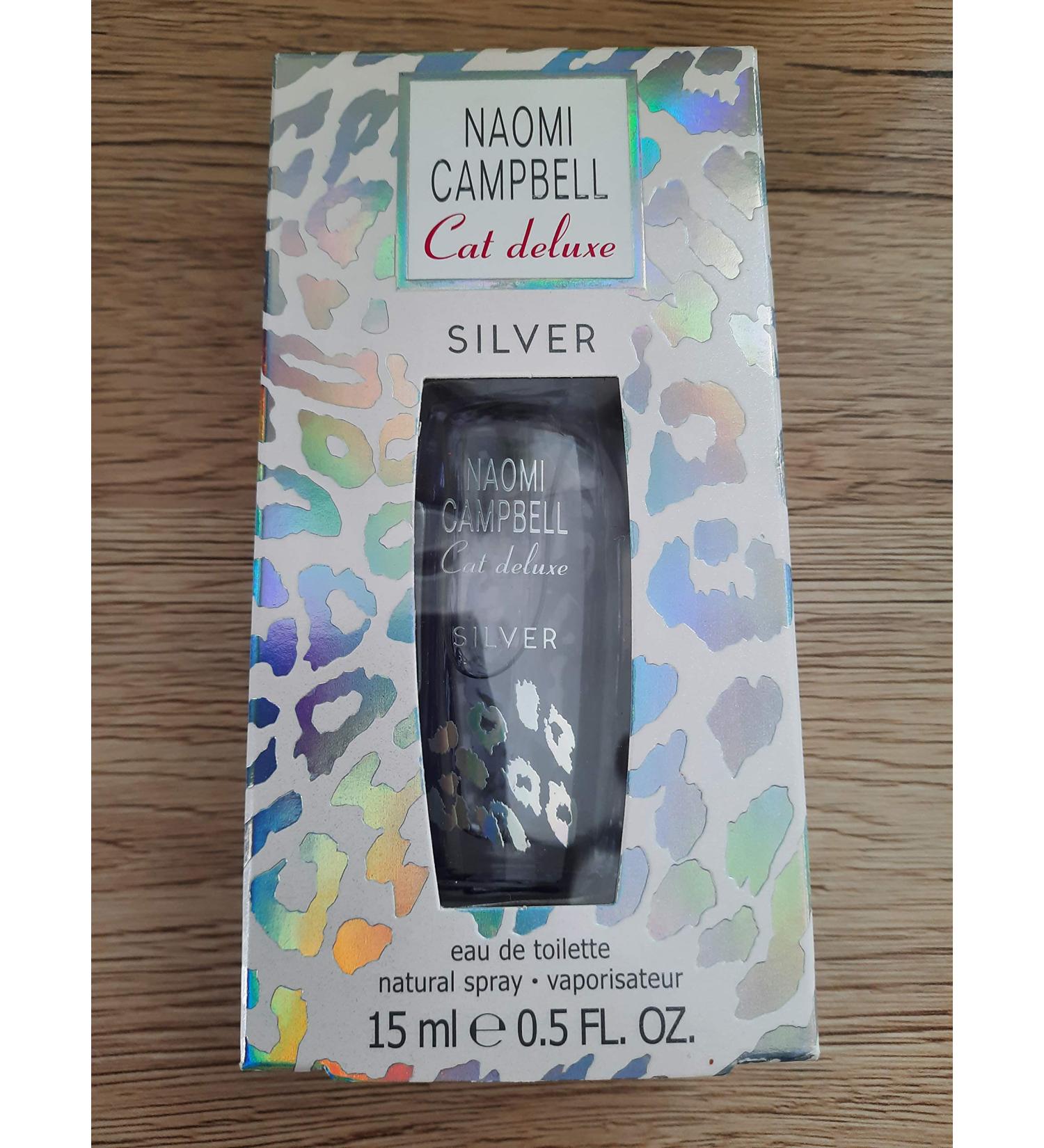 Naomi Campbell Cat Deluxe Silver for Women - 0.5 oz EDT Spray (Mini)