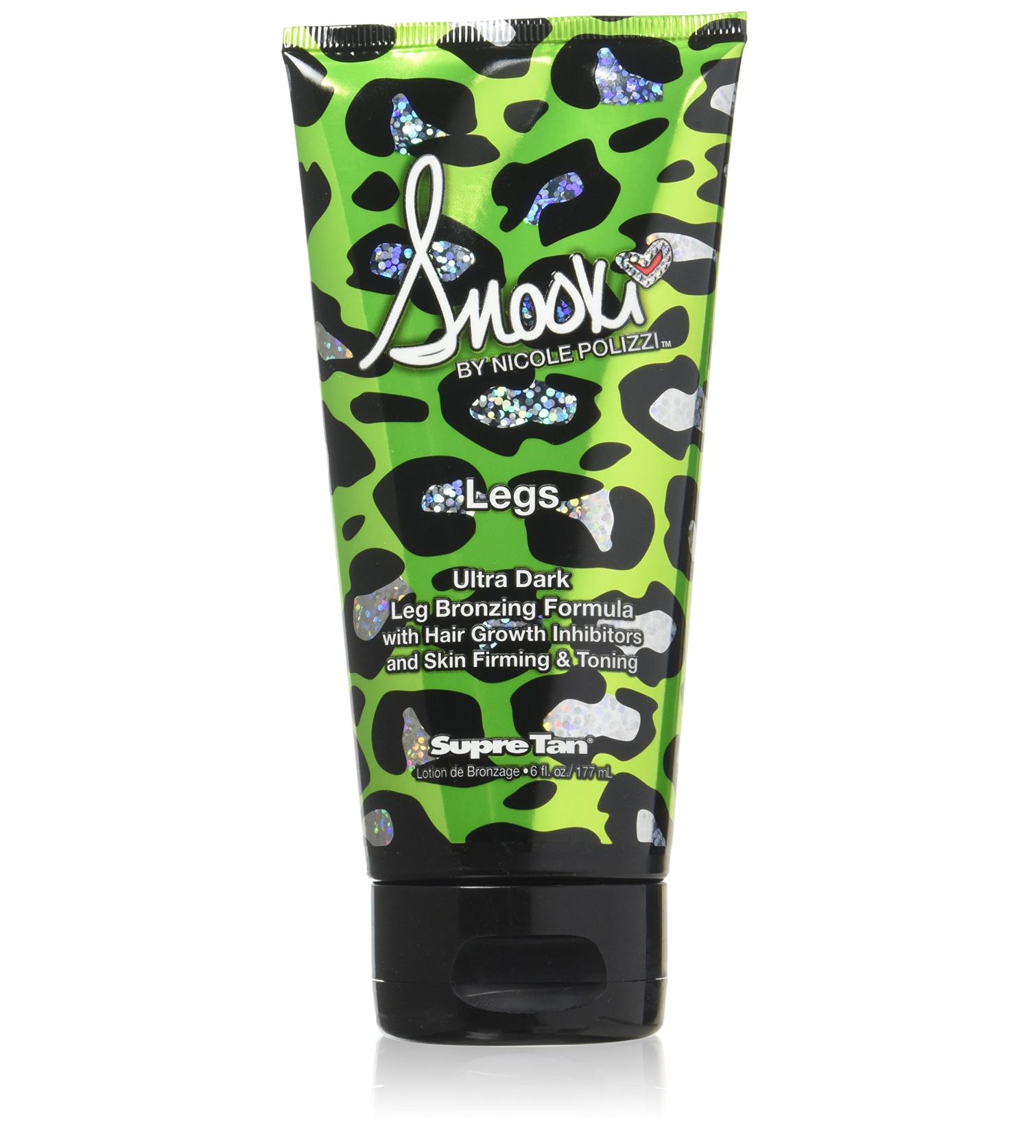 Supre Snooki Ultra Dark Leg Bronzer W/ Hair Growth Inhibitors 6 OZ by Supre