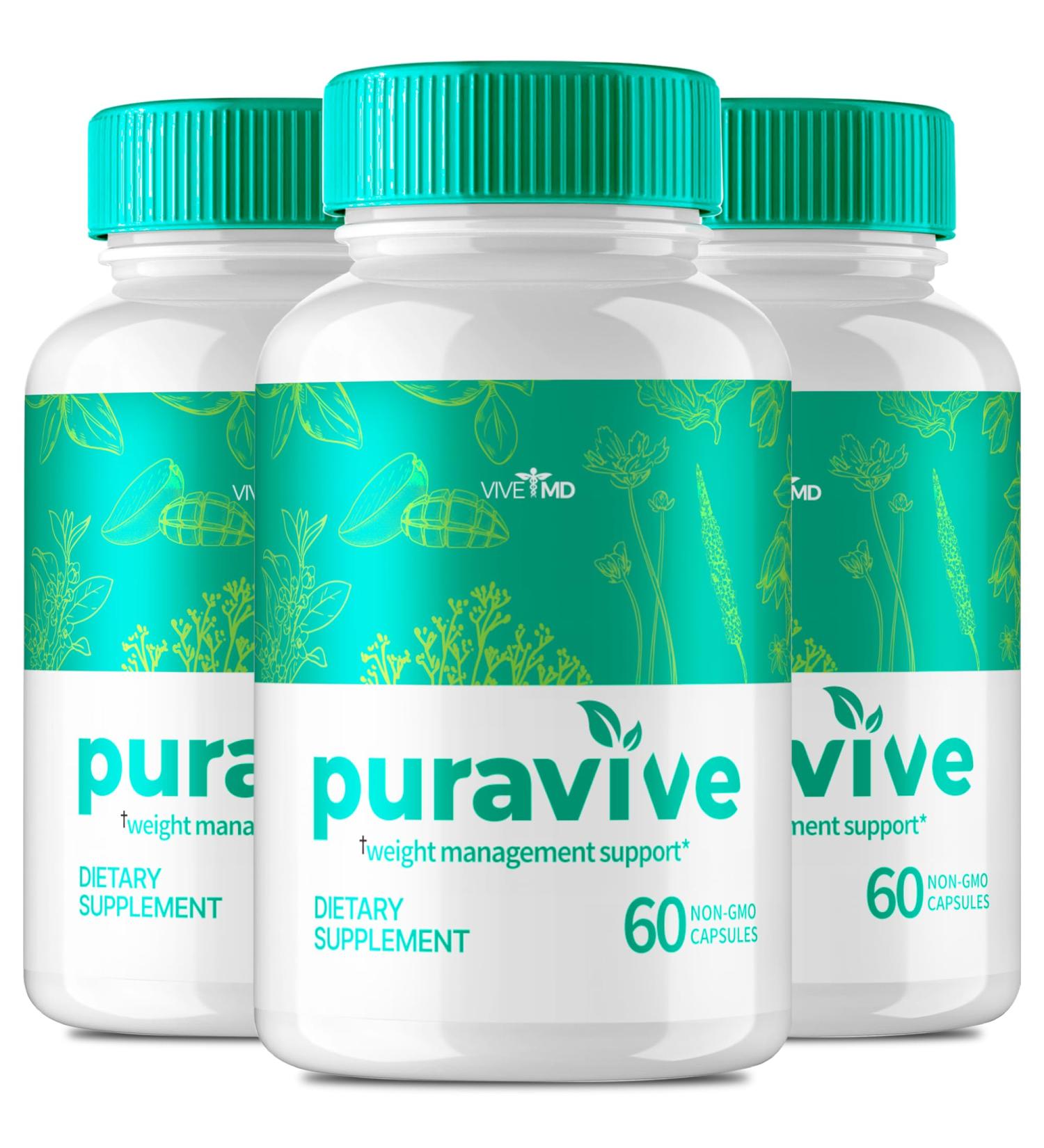 Vive MD Puravive Premium Weight Loss Capsules Reviews - Original Formula - Puravive Weight Loss Capsules Original Puravive Weight Loss Pills Puravive Exotic Rice Method (3 Pack) - Buy Online on GoSupps.com
