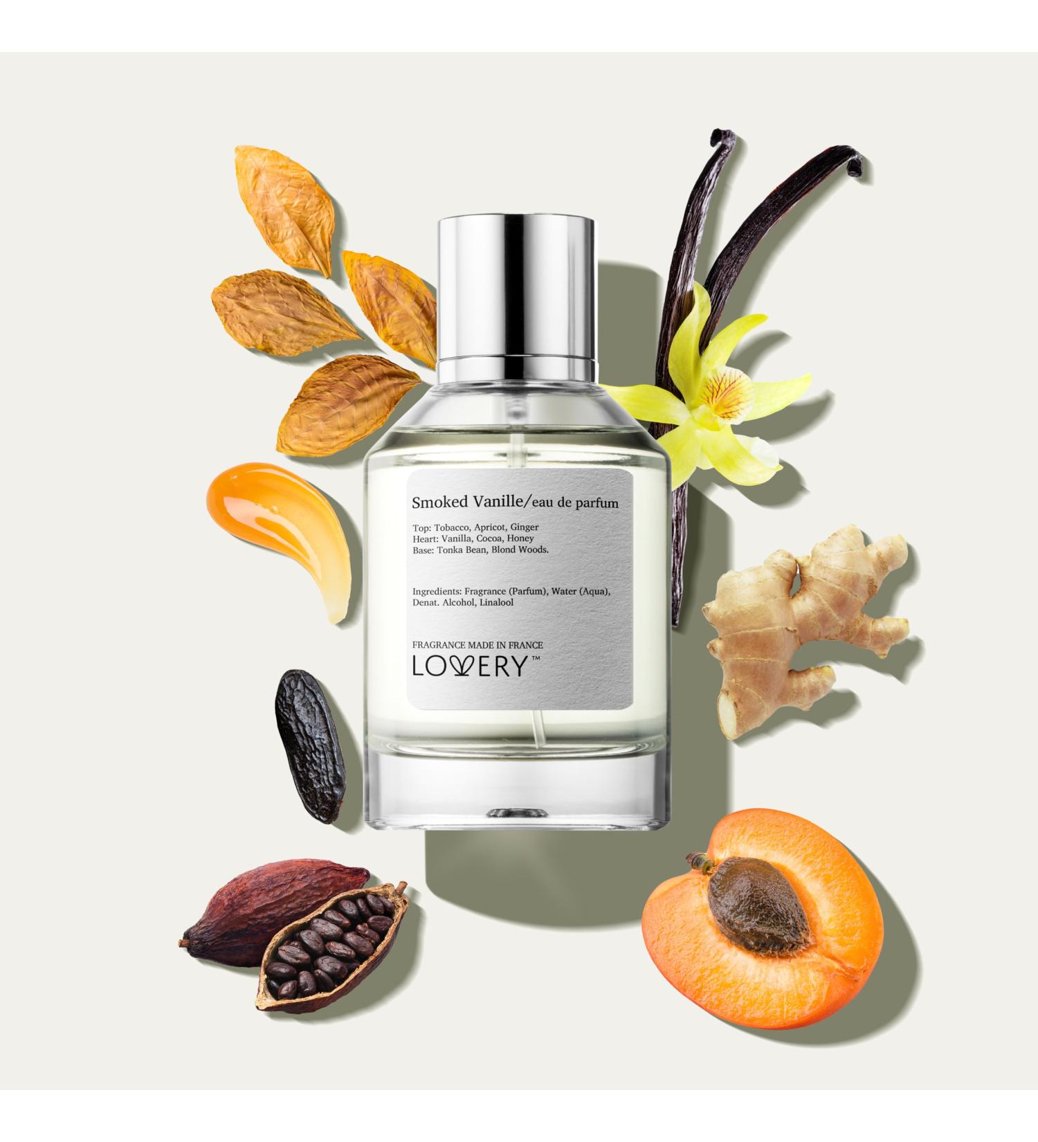 LOVERY Smoked Vanille Perfume Inspired by T F.ord Tobacco Vanille EDP Long Lasting Pure Vanilla Perfume for Women & Men Clean Fragrance Perfume Spray 100ml Perfumes for Birthday Gifts - France Smoked Vanilla France - Buy Online on GoSupps.com