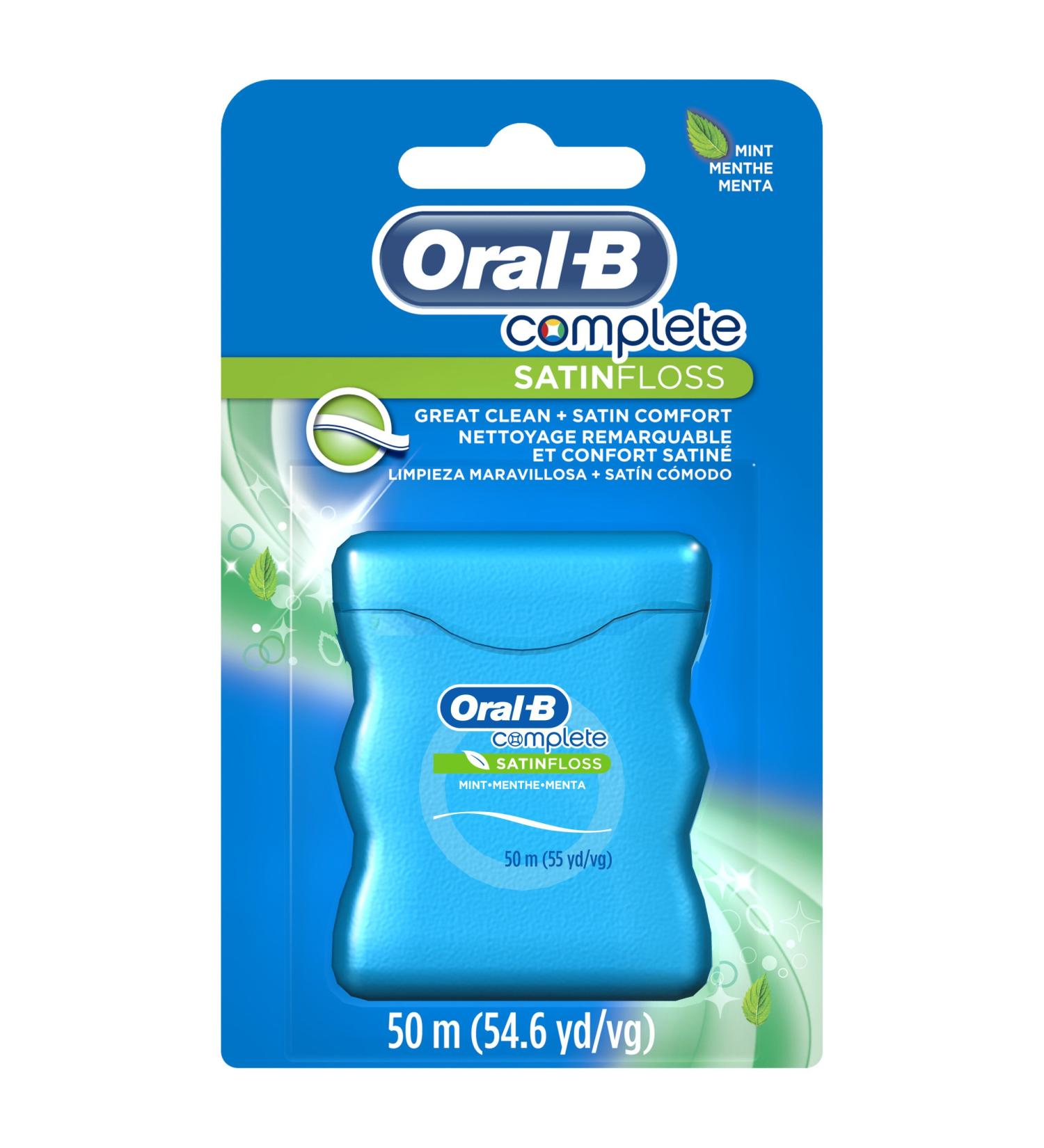 Oral-B 060552 Mint-Flavored Satin Dental Floss