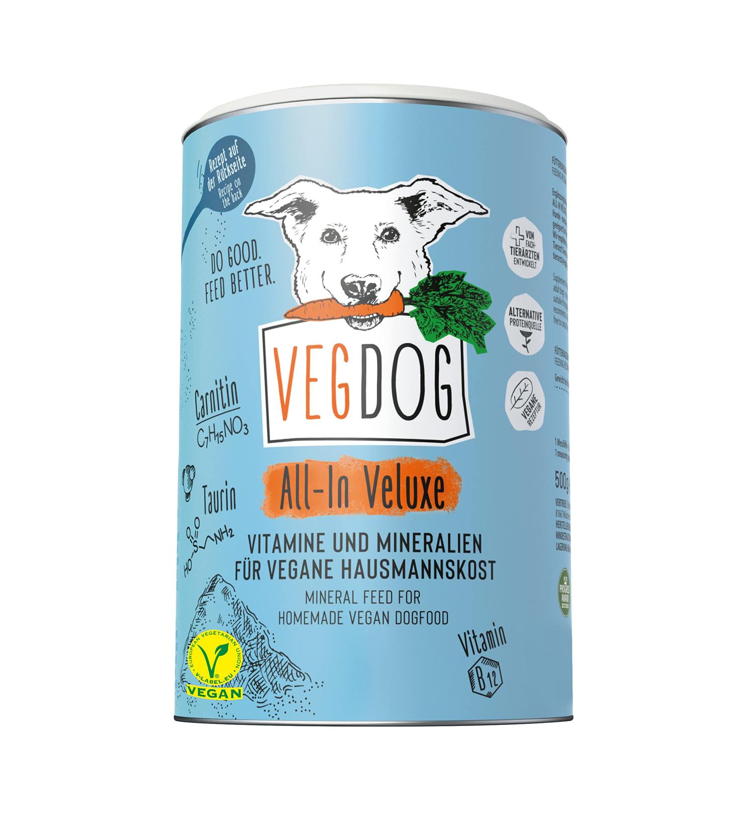 VEGDOG All-in-VELUXE - 500g - Buy Online on GoSupps.com