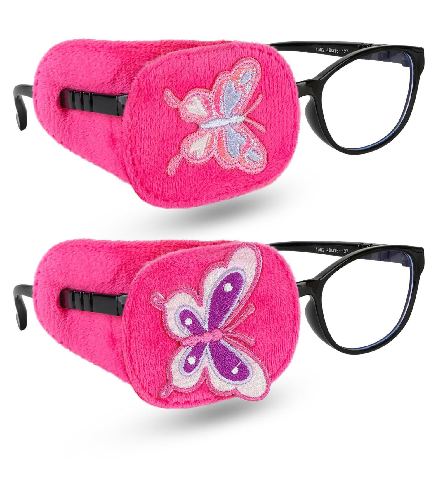 2 Piece Kids Reusable Eye Patches for Glasses - Treating Lazy Eye & Amblyopia - Buy Online on GoSupps.com