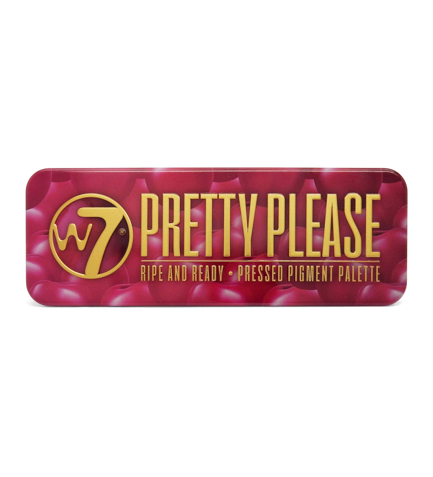 W7 Makeup Shadow Palette Pretty Please - Vibrant Eyeshadow Colors for Stunning Looks | Shop Internationally - Buy Online on GoSupps.com