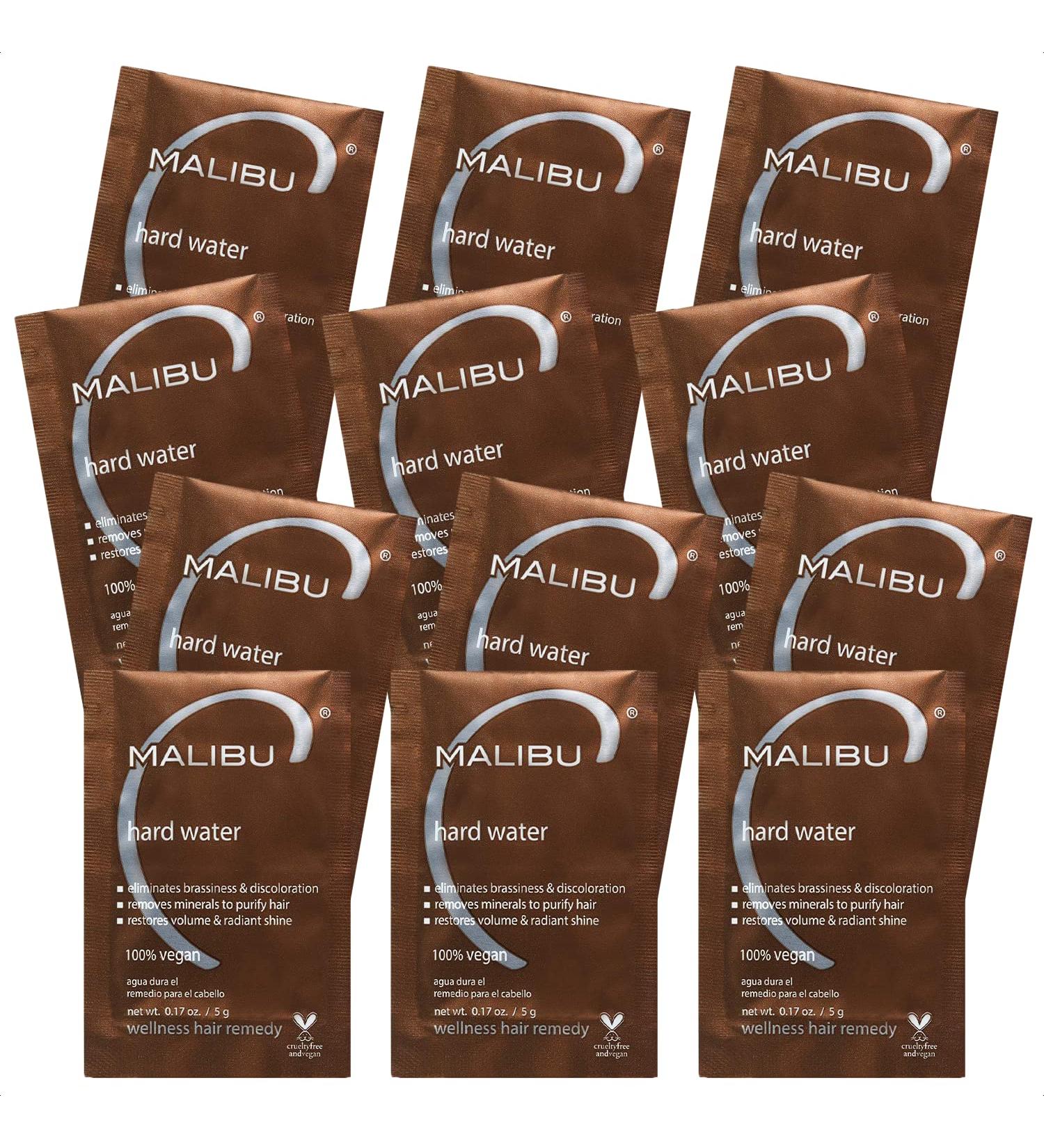 Malibu C Hard Water Wellness Hair Remedy 12 Count - Restore and Revitalize Hair (Pack of 1) - Buy Online on GoSupps.com