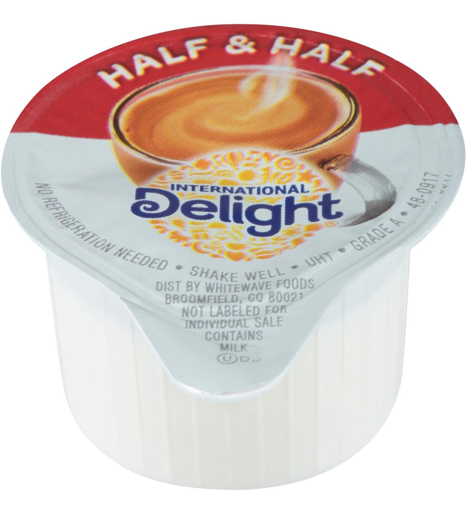 International Delight 102042 Coffee House Inspirations Half & Half, .375Oz, 180/Carton