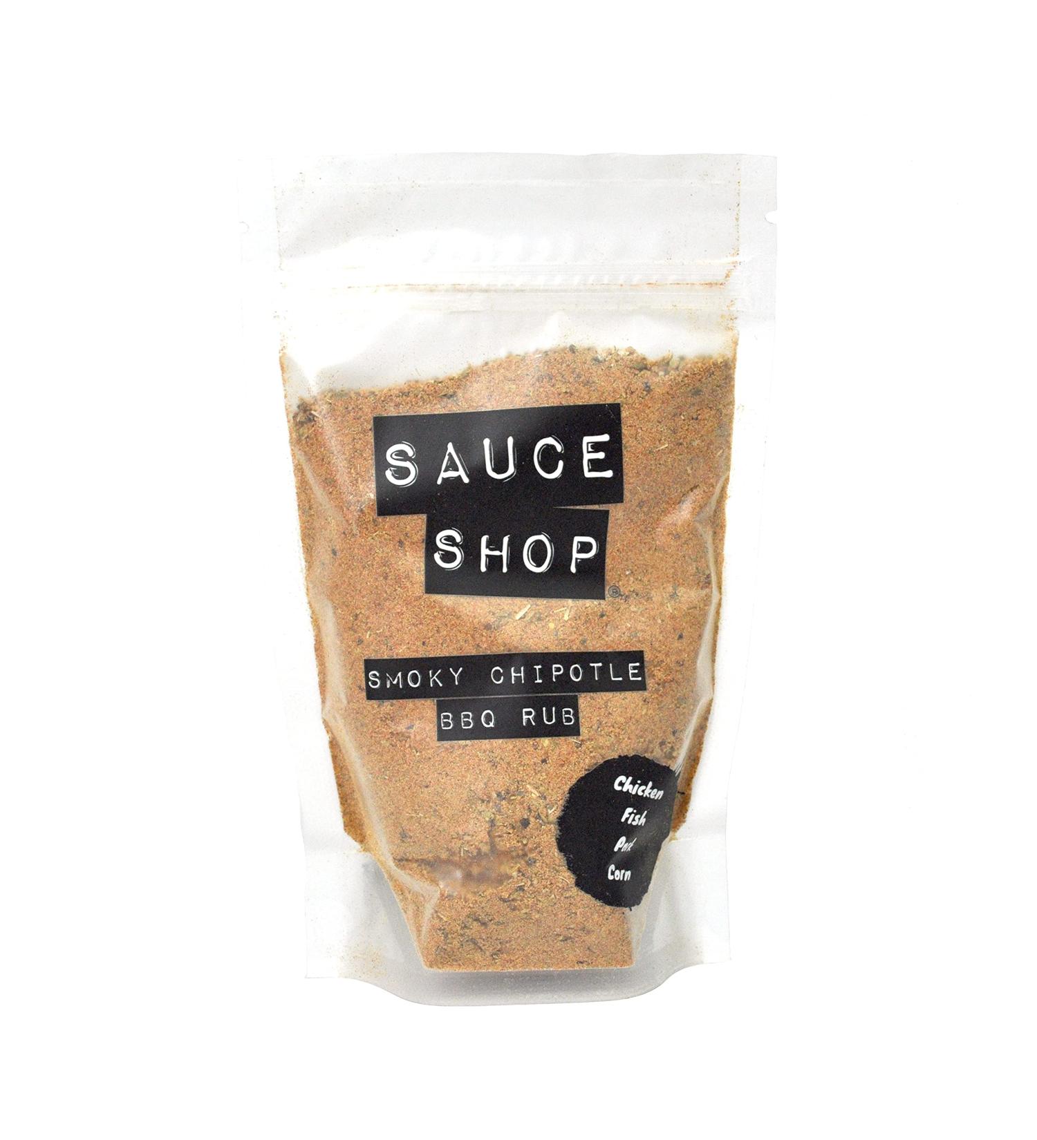 Sauce Shop Smoky Chipotle BBQ Rub 150g - Authentic Flavors for Grilling Enthusiasts - Buy Online on GoSupps.com