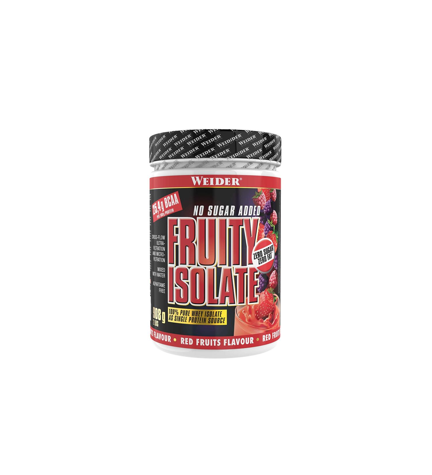 Weider Protein Powder Fruit Isolate - Red Fruit | Premium International Shipping - Buy Online on GoSupps.com