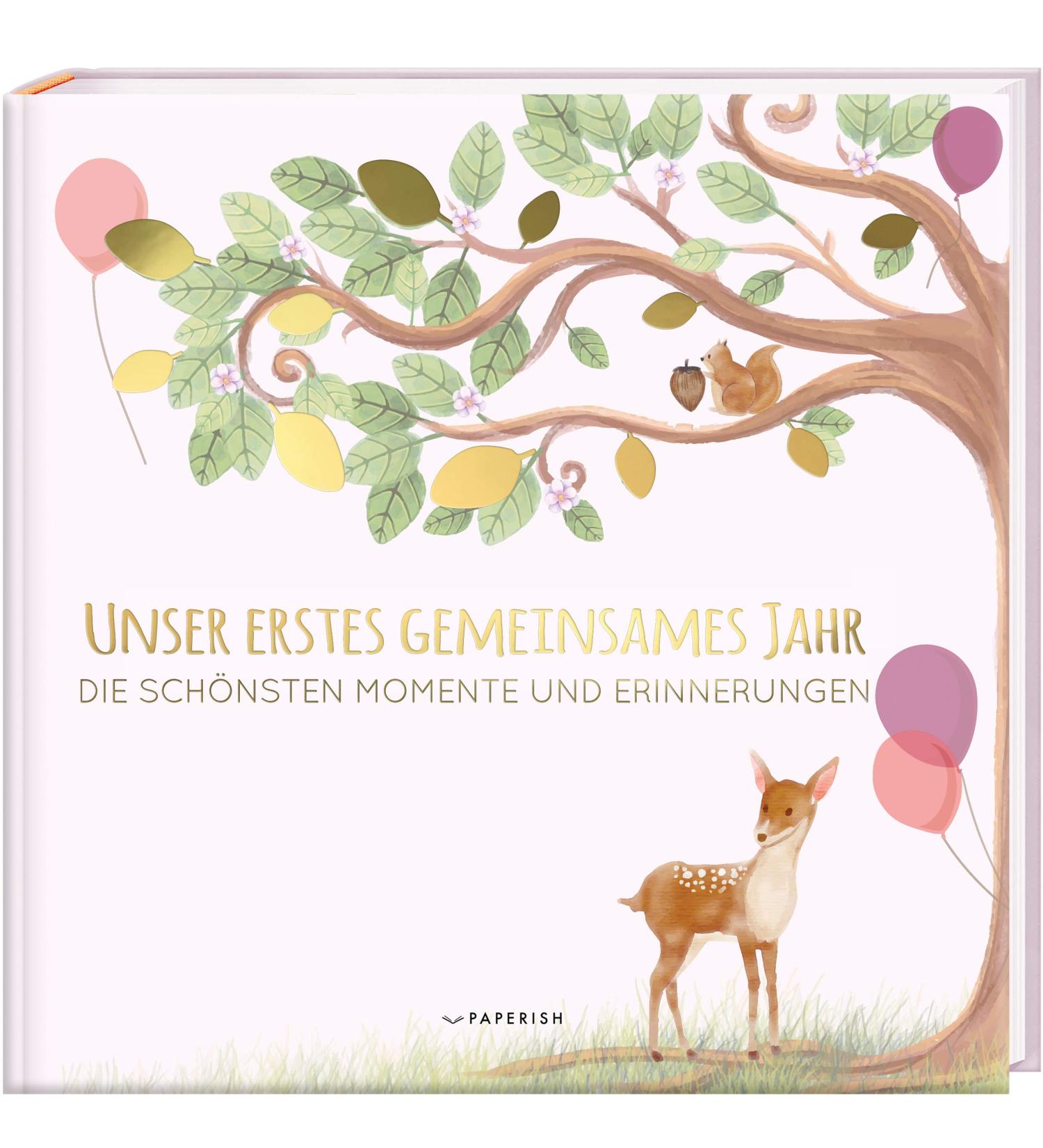 Baby Album - Our First Year Together (Ros ) | Memory Album for Birth & Baby Gift | Capture Beautiful Moments & Memories - Buy Online on GoSupps.com