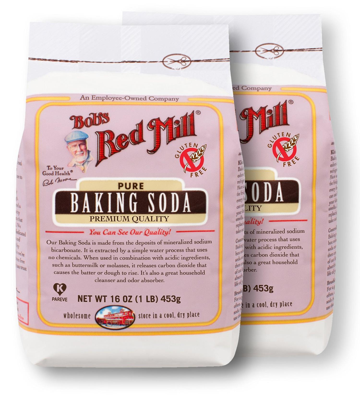 Bob's Red Mill Baking Soda Gluten-Free 2/16oz - Packaging May Vary - Buy Online on GoSupps.com
