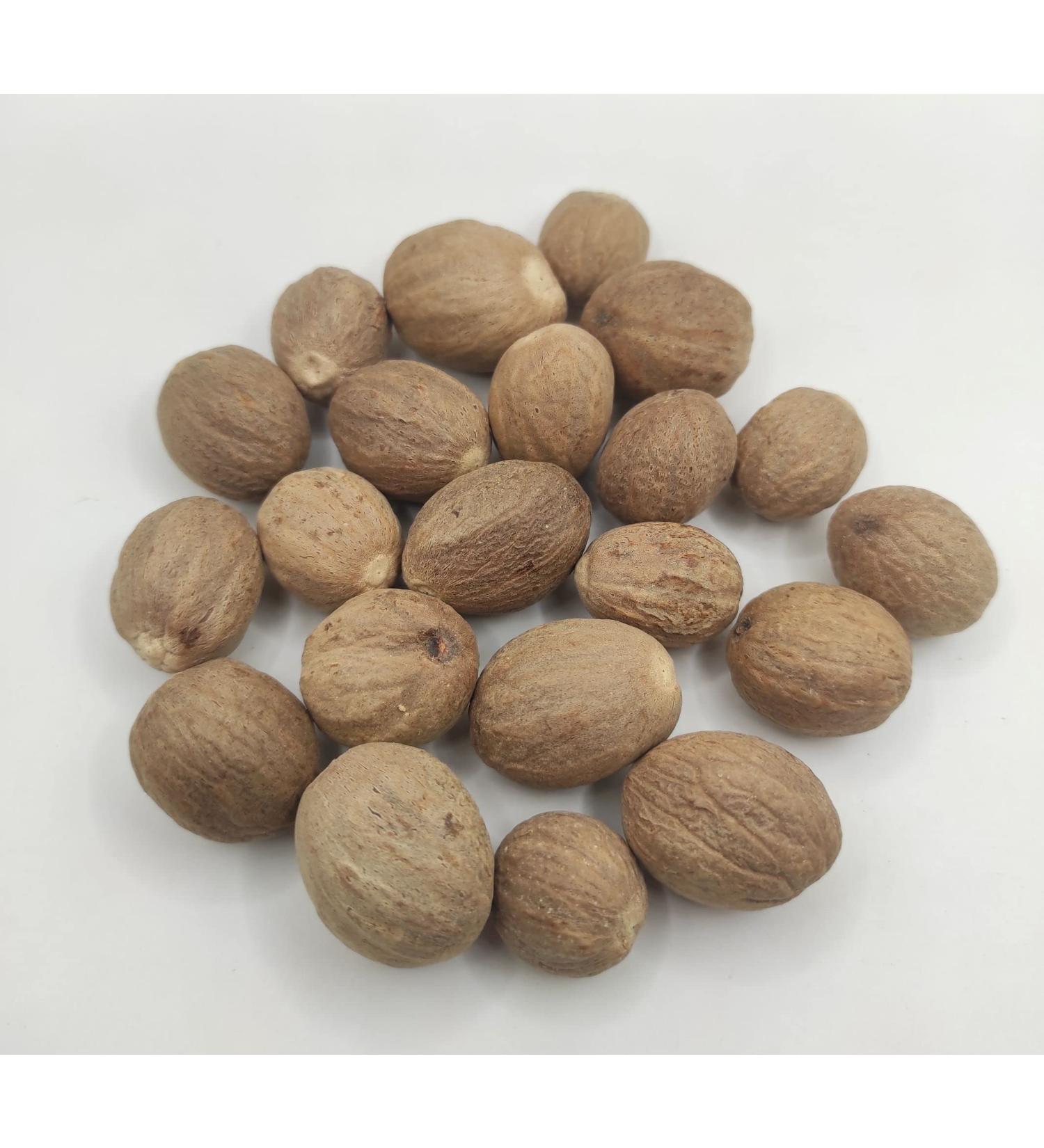 Noix De Muscade Enti re 40g - 1.95Kg Myristica Fragrans de Qualit Sup rieure (40 grammes) - Buy Online on GoSupps.com