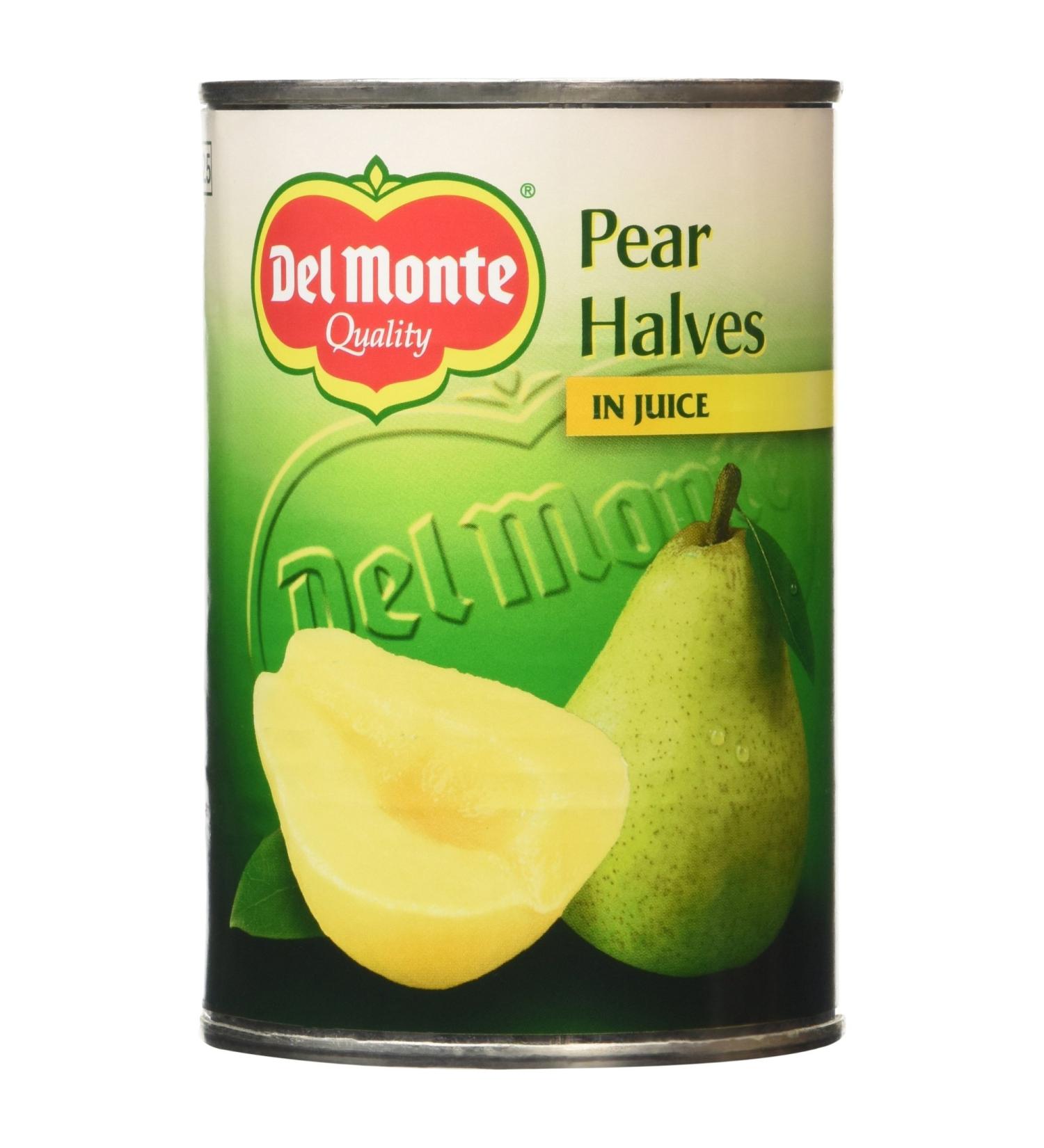 Del Monte Pear Halves in Juice 415g Single - Buy Online on GoSupps.com