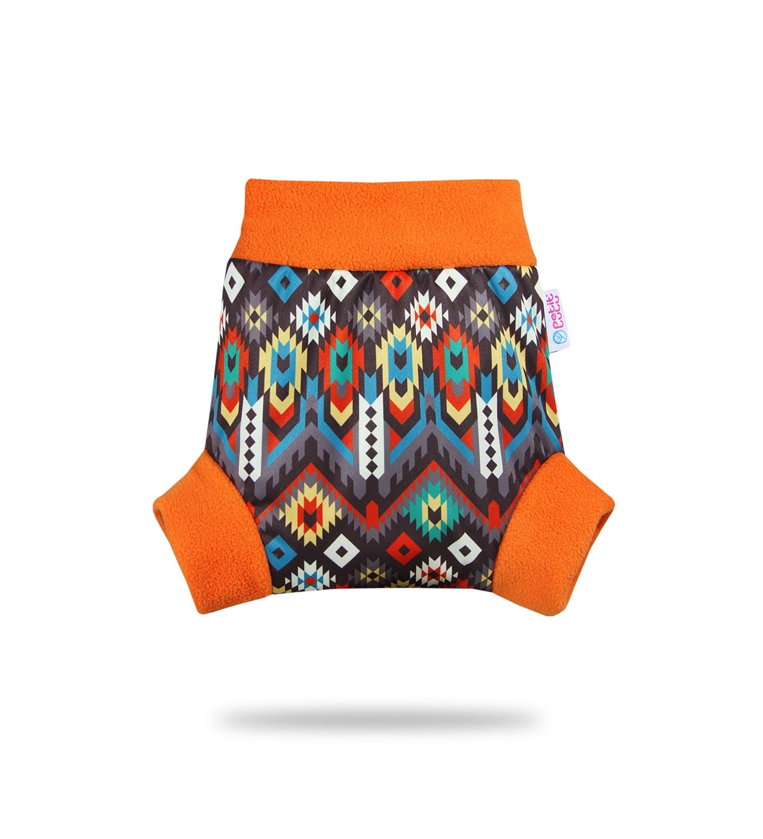 Petit Lulu Pull-On Overpants Size S (4-7 kg) - Ethno Design for Diaper Pants | International Shipping - Buy Online on GoSupps.com