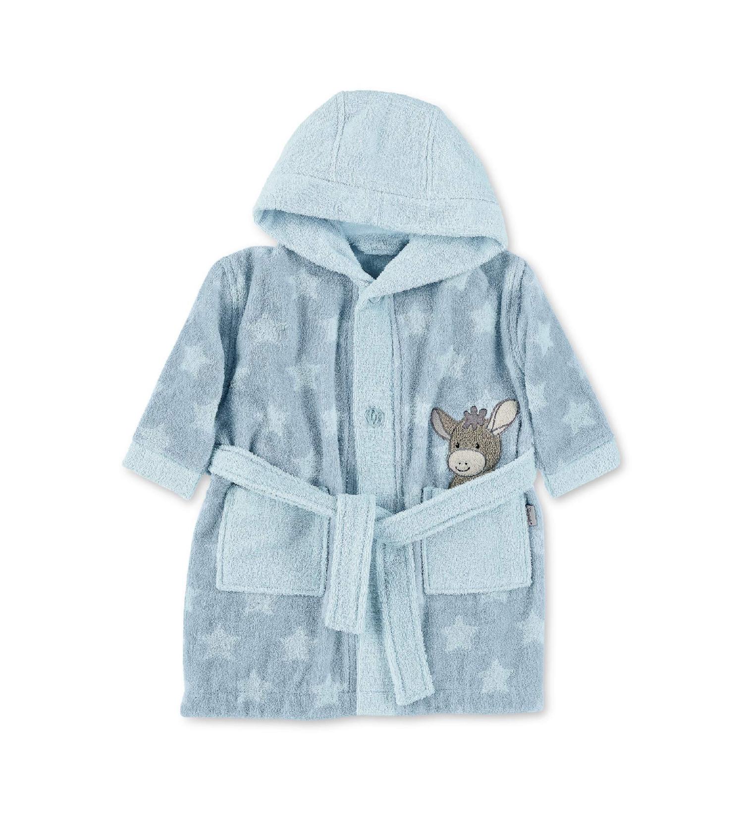 Sterntaler Unisex Baby Bathrobe Emmi 98-104 | Soft & Stylish International Shipping Available - Buy Online on GoSupps.com