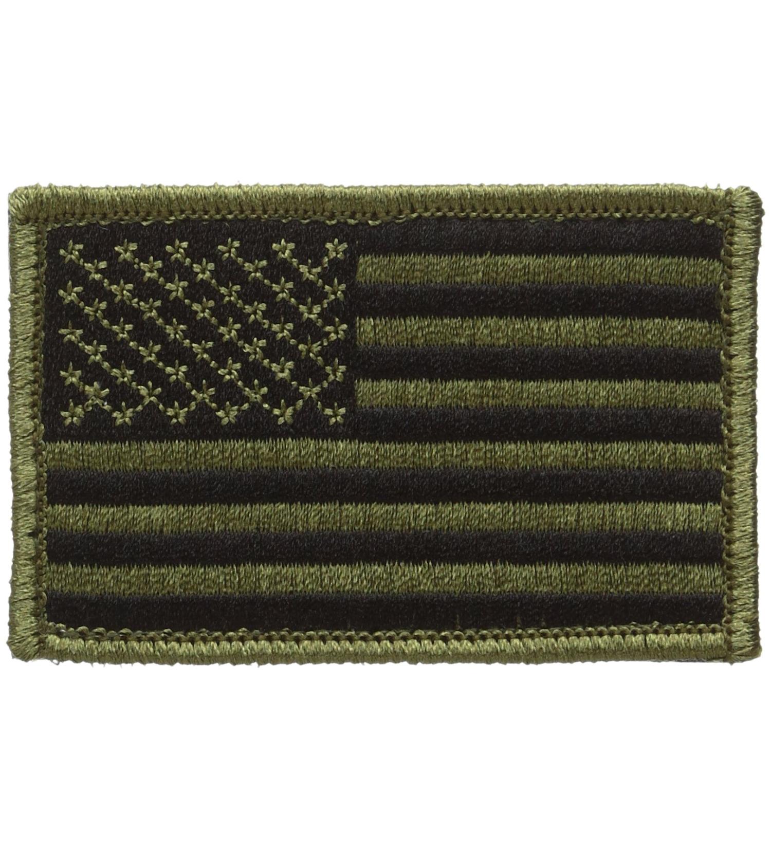 BLACKHAWK American Flag Patch Subdued Olive Drab
