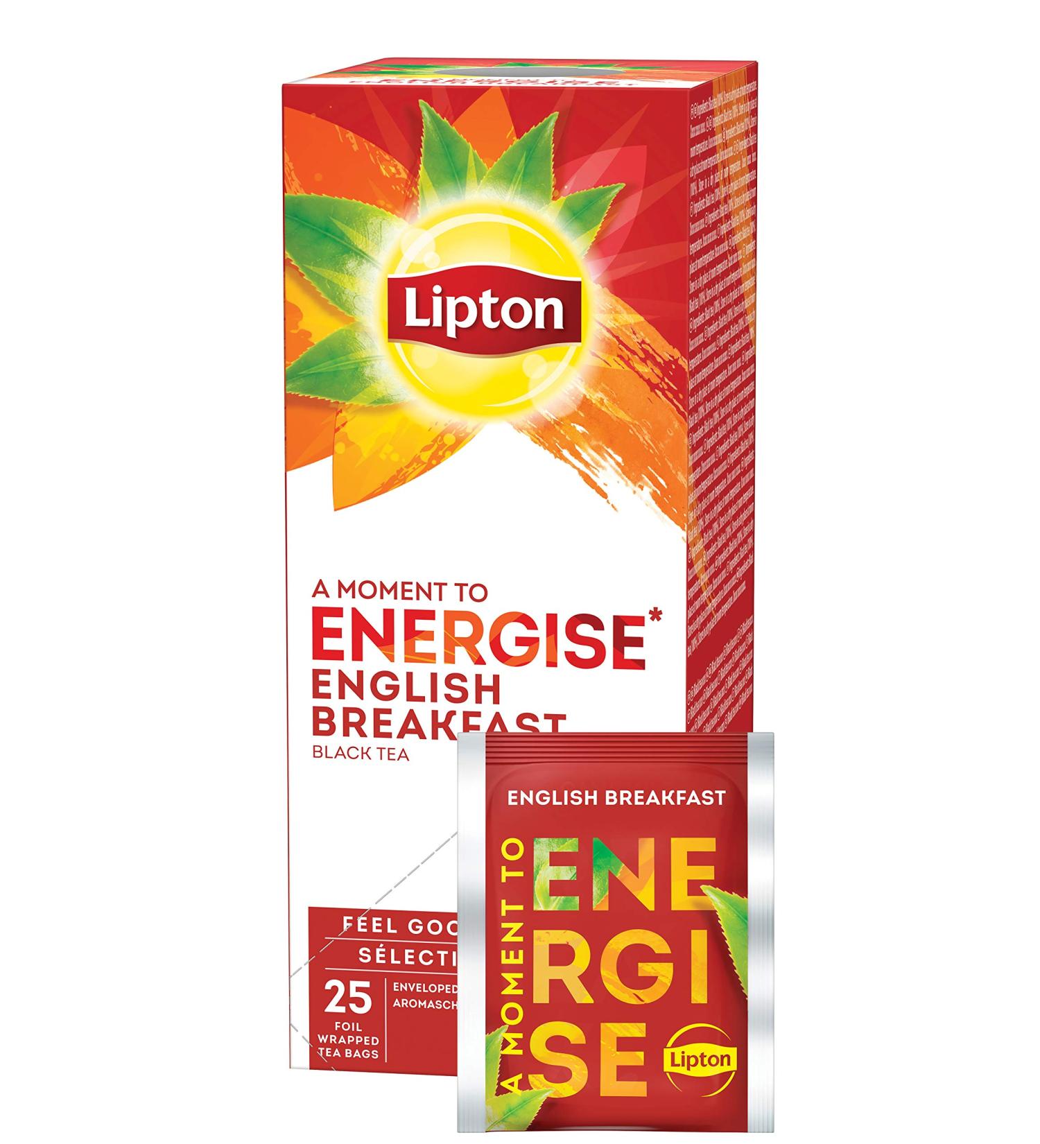Buy Lipton English Breakfast Black Tea - Strong Taste 6-Pack (150 Tea Bags) | International Shipping - Buy Online on GoSupps.com