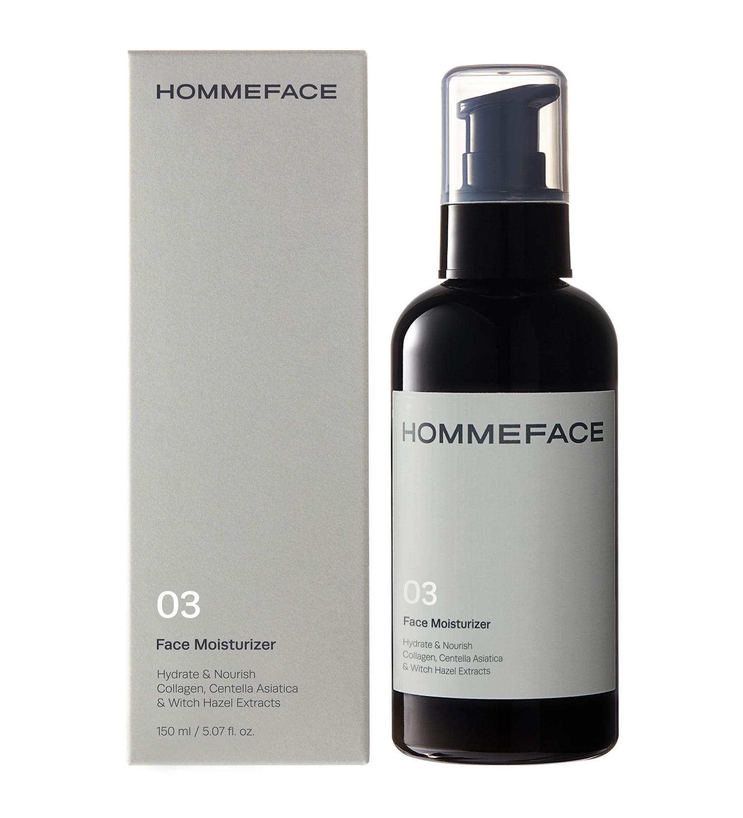 HOMMEFACE Men's Daily Face Moisturizer - Hydrating Facial Lotion for Men with Collagen & Witch Hazel, 5.07 fl. oz - Buy Online on GoSupps.com