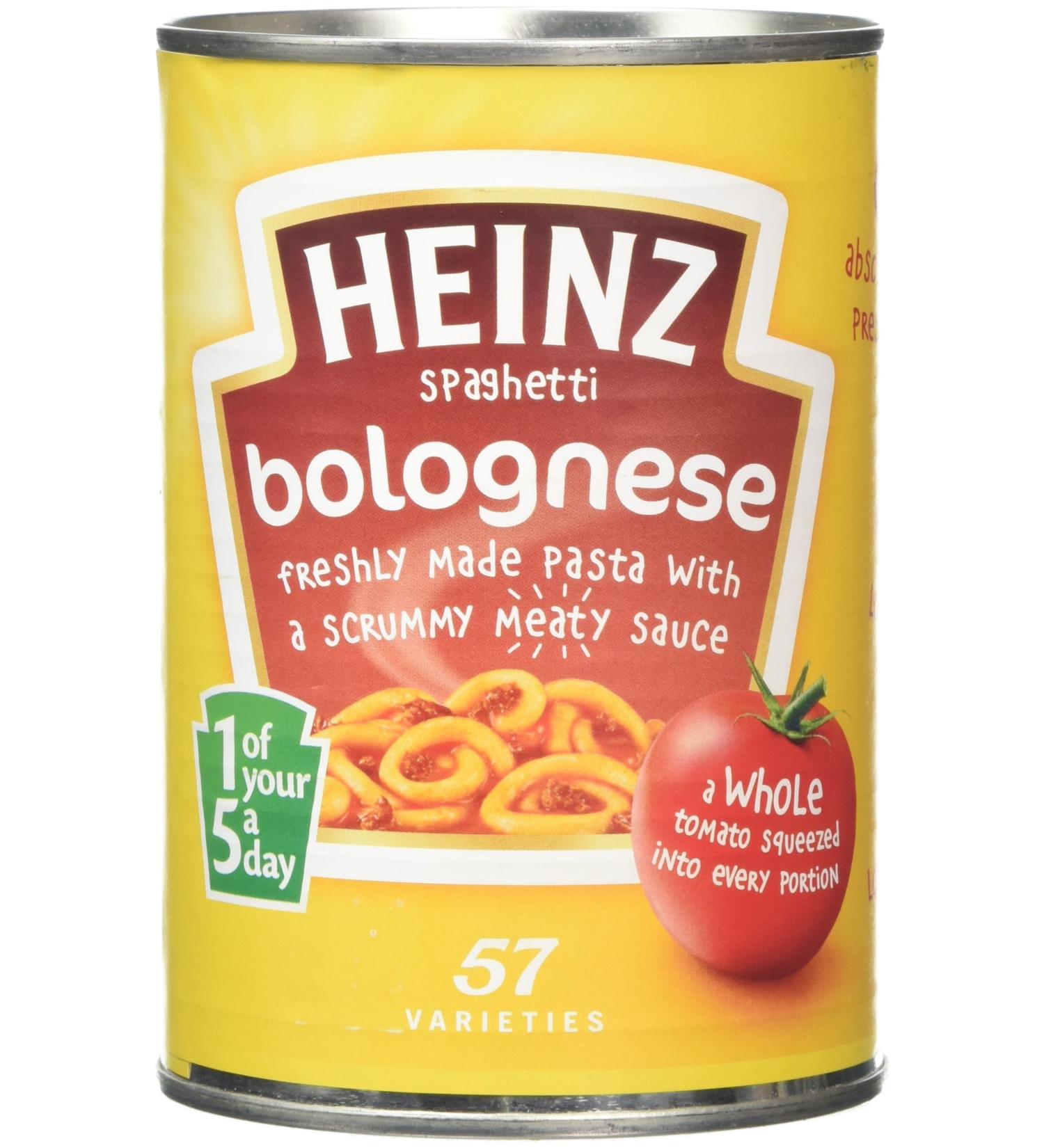 Heinz Spaghetti Bolognese 400g - Delicious and Convenient Pasta Meal - Buy Online on GoSupps.com