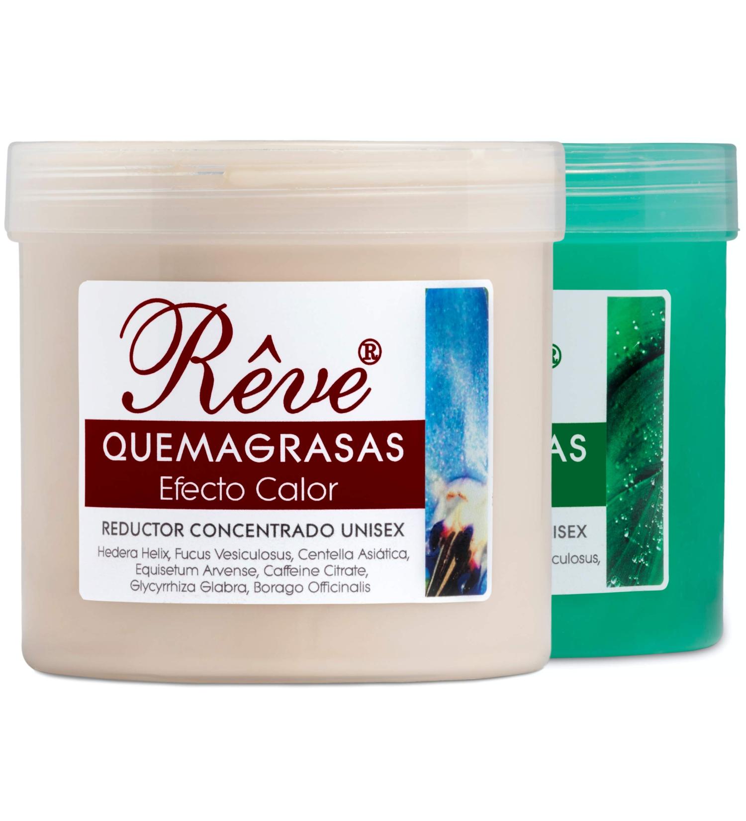  REVE REVE Fat Burning Pack with Hot + Cold Effect Powerful Anti-Cellulite Firming Gel Cream for Men and Women 500ml + 500ml - Buy Online on GoSupps.com