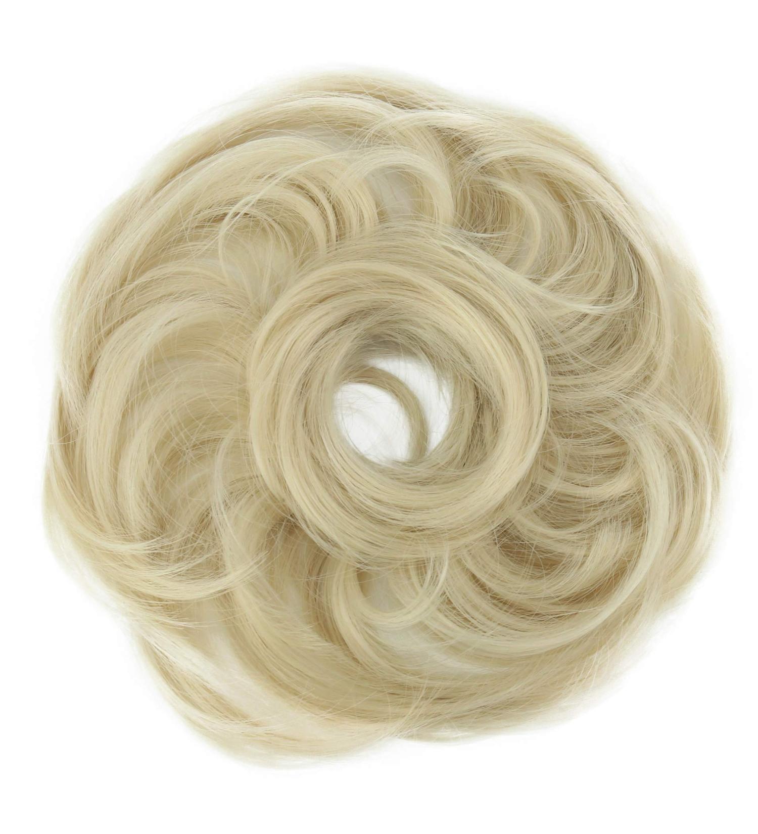 CAISHA Synthetic Fiber Hairpiece Scrunchie Updo - Light Blonde Mix #22T613 G17B - Buy Online on GoSupps.com