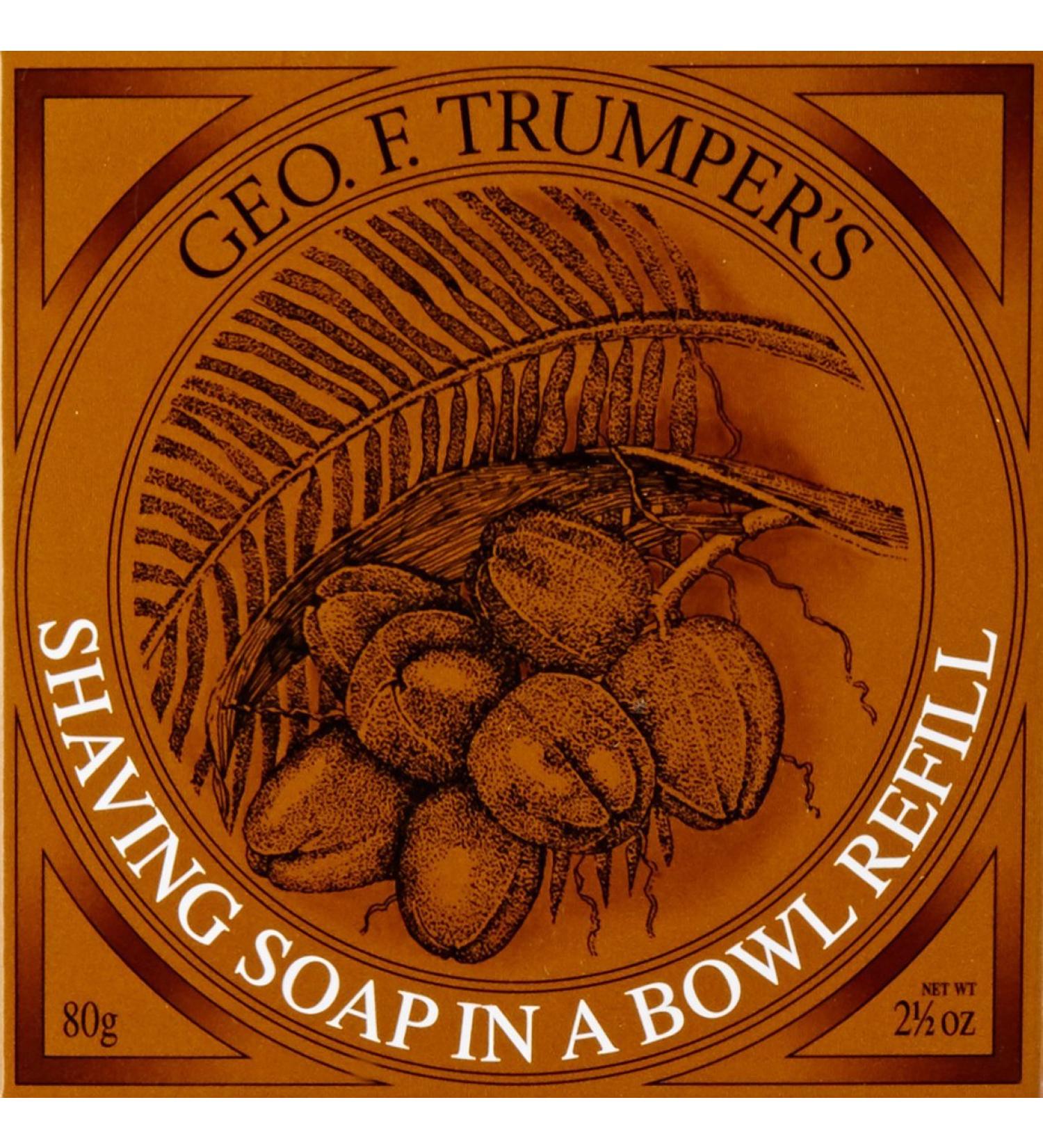 Geo F Trumper Coconut Shaving Soap Refill (80g) 80 g (Pack of 1)
