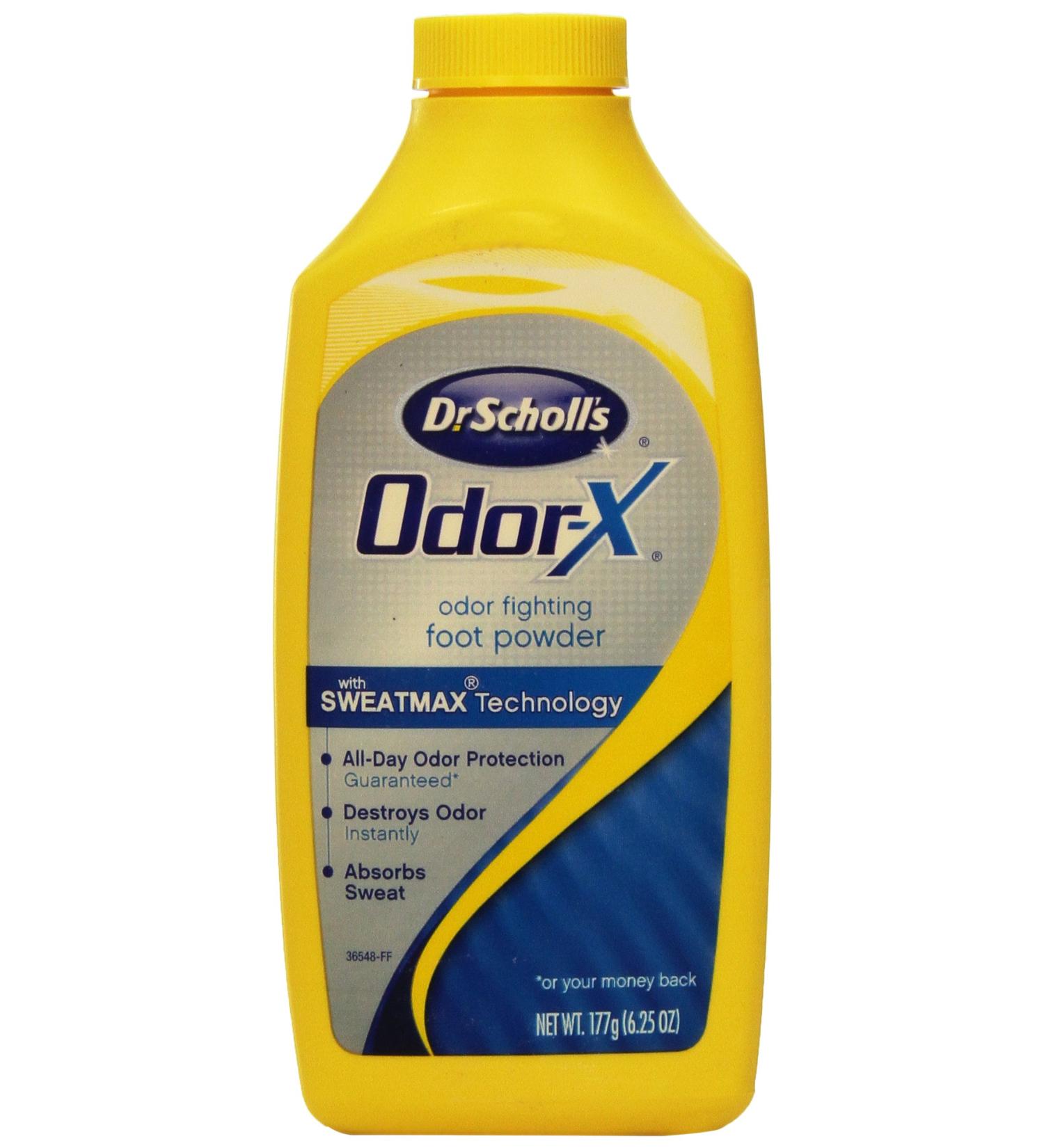 Dr. Scholl's Odor X All Day Deodorant Powder-6.25 oz (Packaging May vary) 6.25 Ounce (Pack of 1)