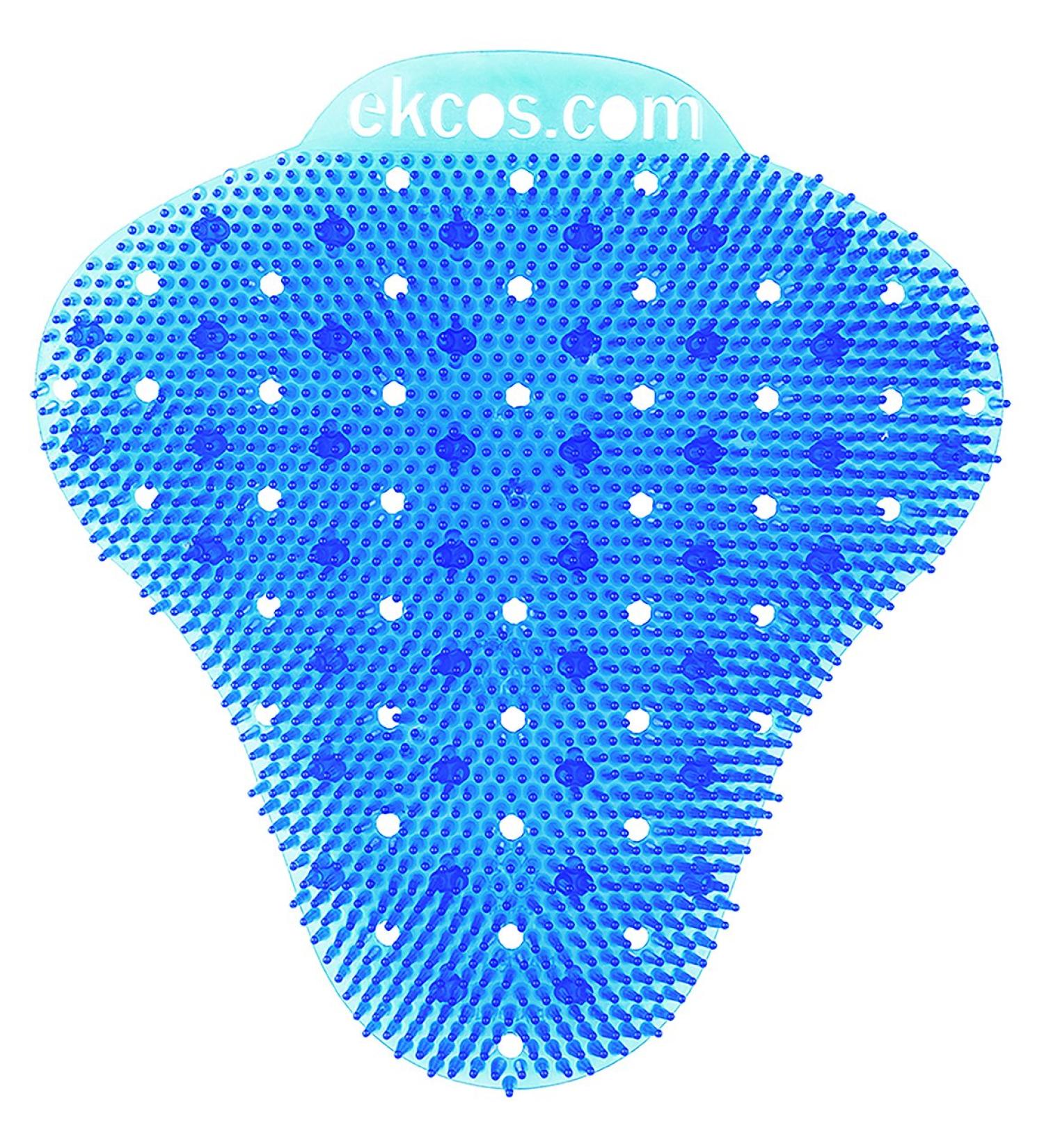 Diversey EKS-8BM-12 ekcoscreen 60 Day Premium Anti-Splash Urinal Screen 7" x 7" Blue/Mango (12 Pack) - Buy Online on GoSupps.com