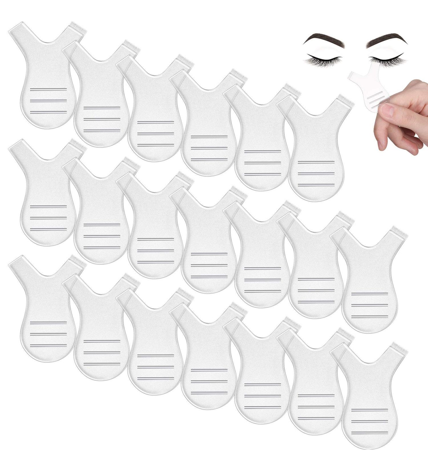48-Piece Transparent Y Shape Eyelash Brush Set for Makeup Beauty Tool - Ideal for Lash Grafting & Extensions - Buy Online on GoSupps.com