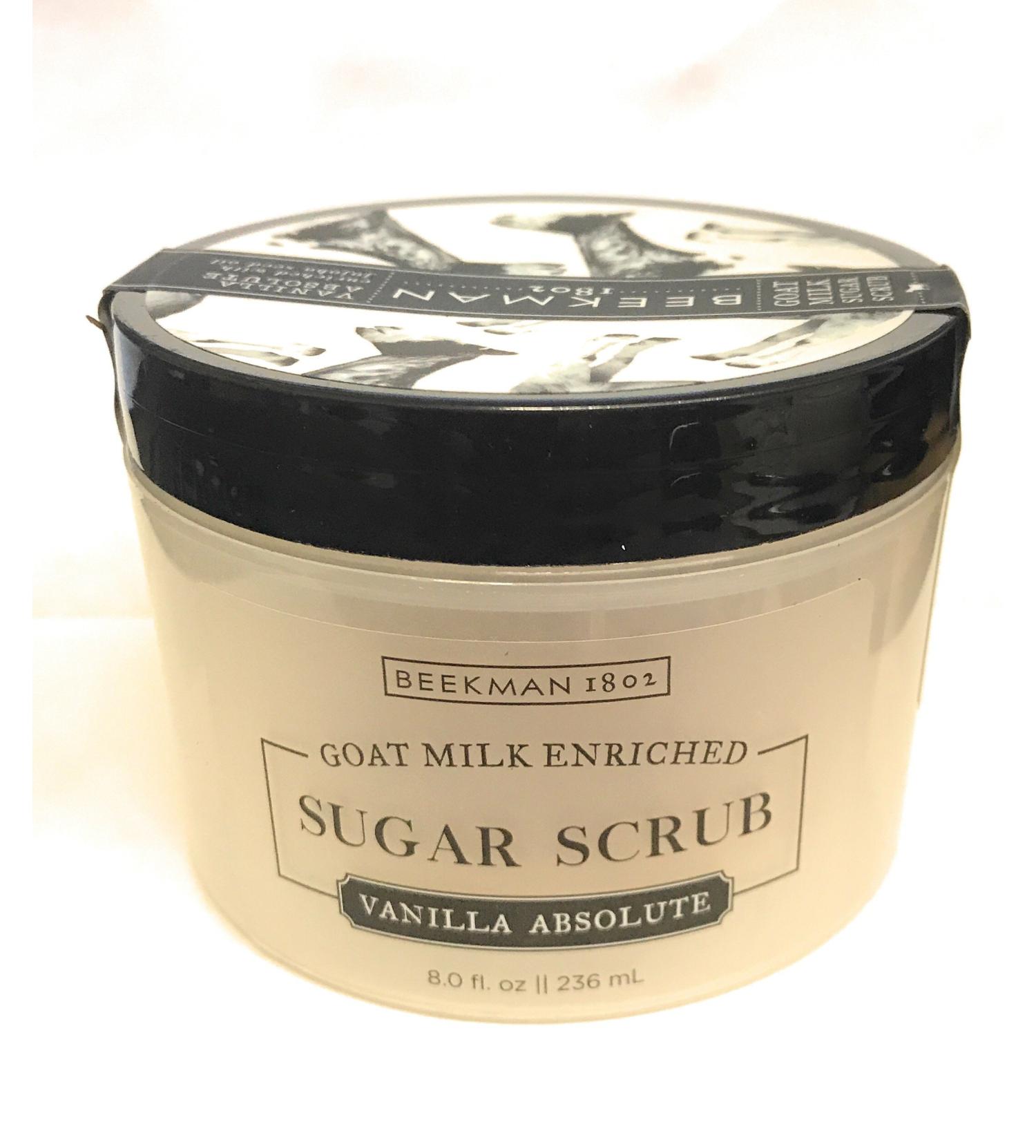 Beekman Vanilla Absolute Sugar Scrub 8 ounces