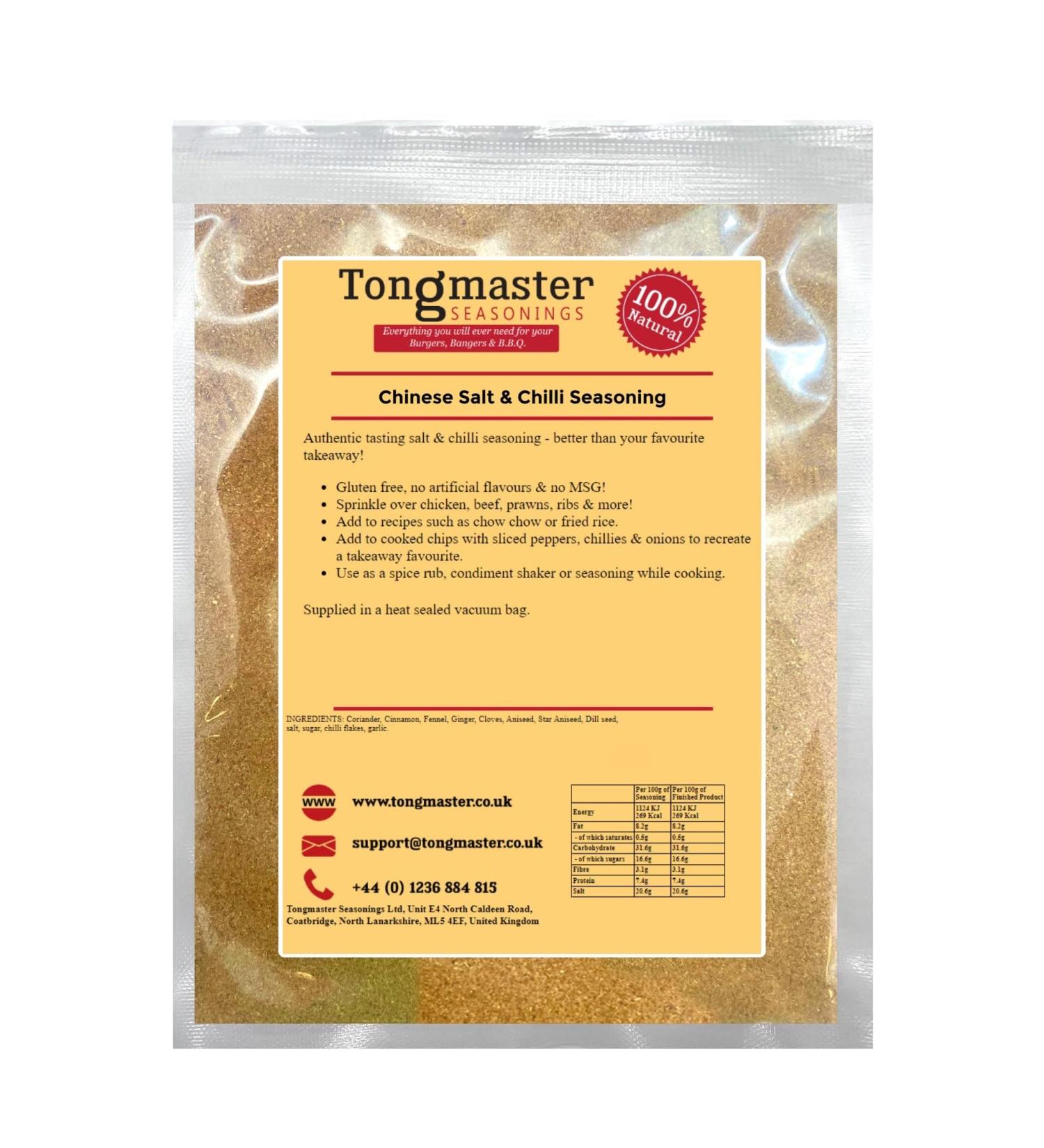 Chinese Salt & Chilli Seasoning - 100g