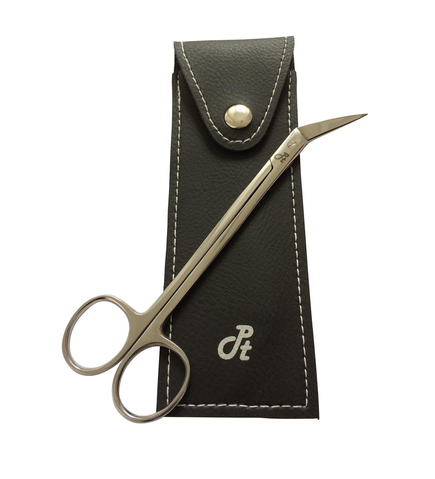 Pathfinder Technologies Professional Quality Extra Long Nail Scissors (16cm) Handled Stainless Steel Toe Nail Scissors (Angled) Made from German Stainless Steel for Chiropody Podiatry - Buy Online on GoSupps.com