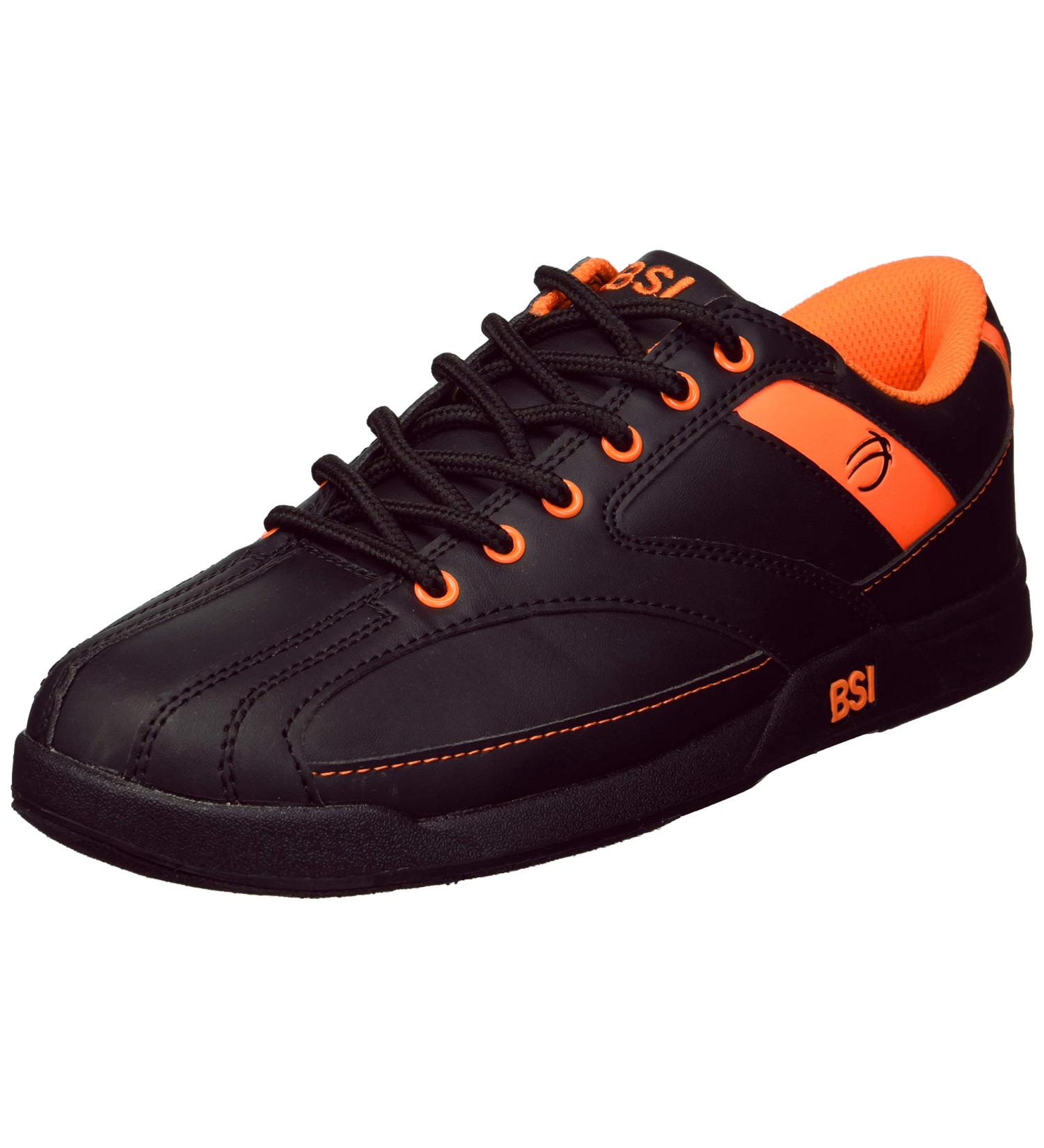 BSI Men's Sport Bowling Shoe 11.5 - Black/Orange - Buy Online on GoSupps.com