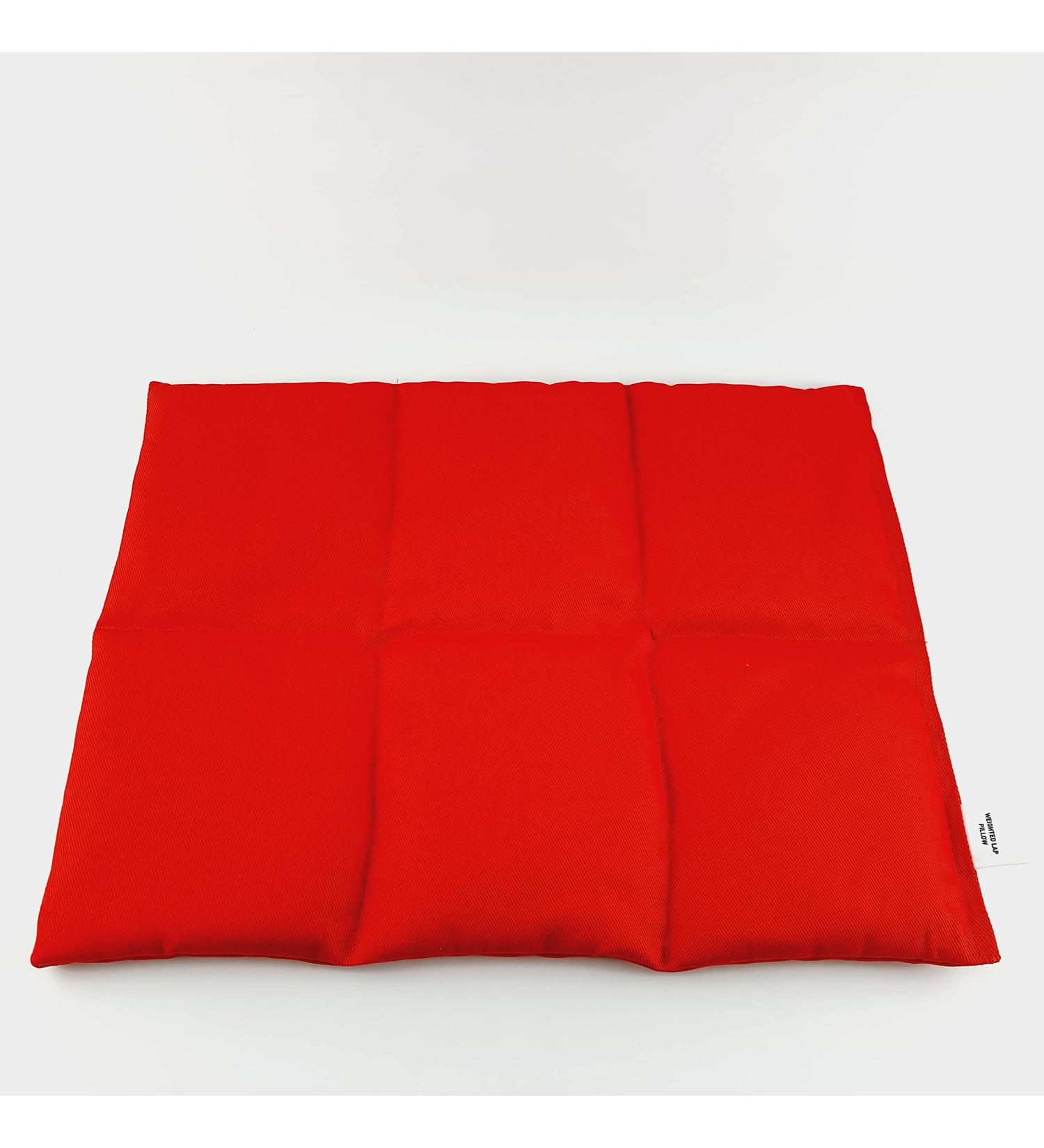 Sensory Owl Soft Weighted Lap Pillow Sensory Calming - Heavy - for Anxiety - Relieve Stress - Deep Pressure - Play Therapy Equipment - 100% Cotton Red 4kg 4kg Red - Buy Online on GoSupps.com