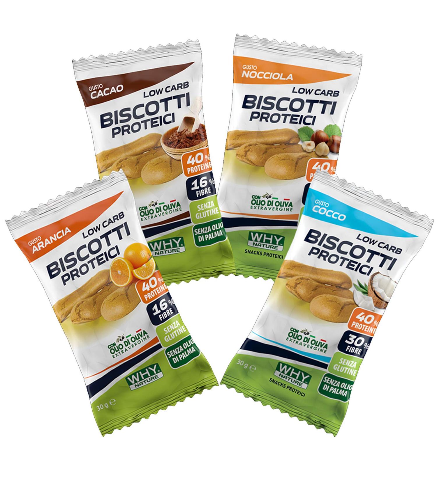 WHY NATURE protein cookies low carb Brade cocoa 30 g