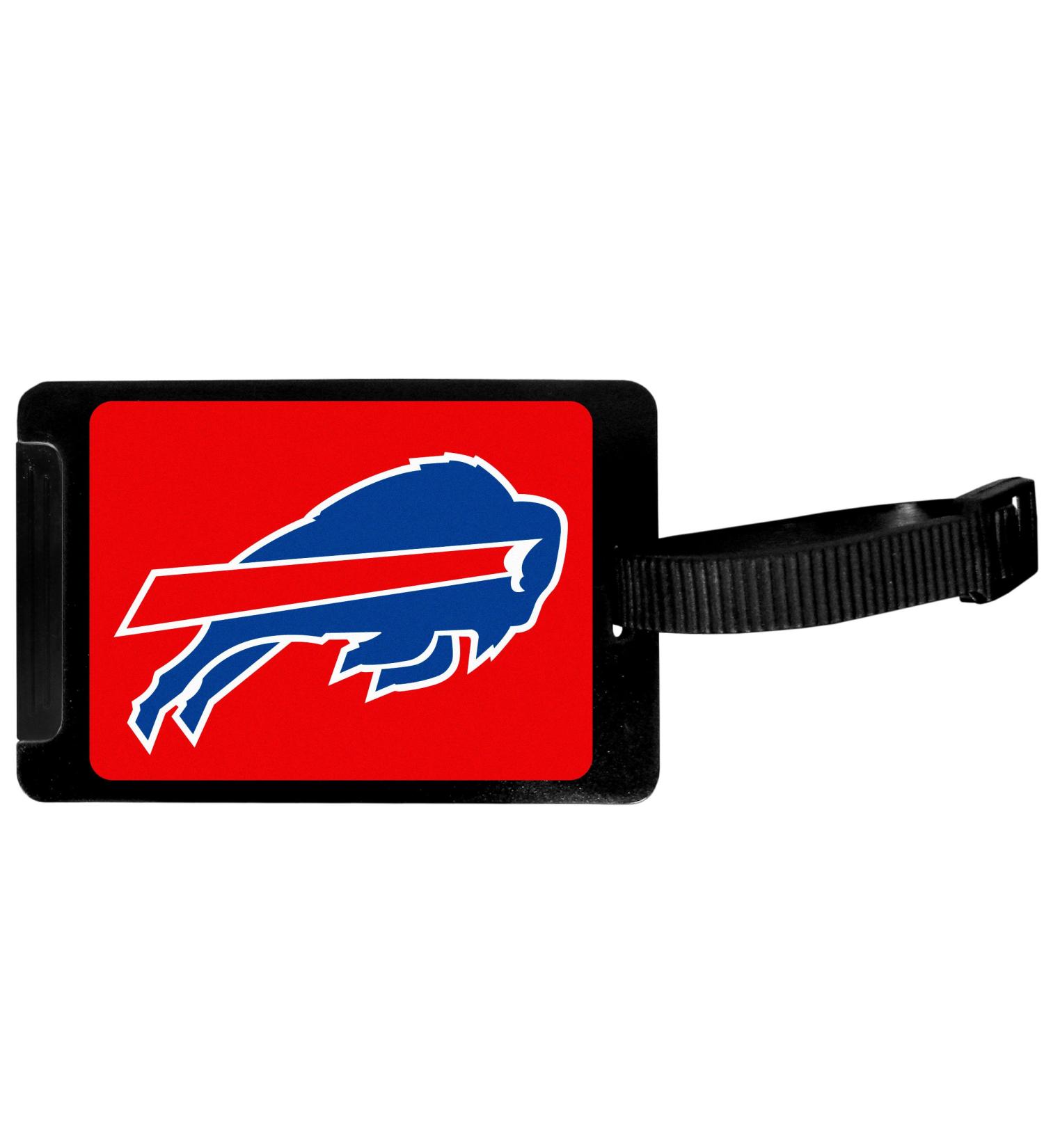 Siskiyou Sports Unisex NFL Buffalo Bills Luggage Tag, Black, 3.25"