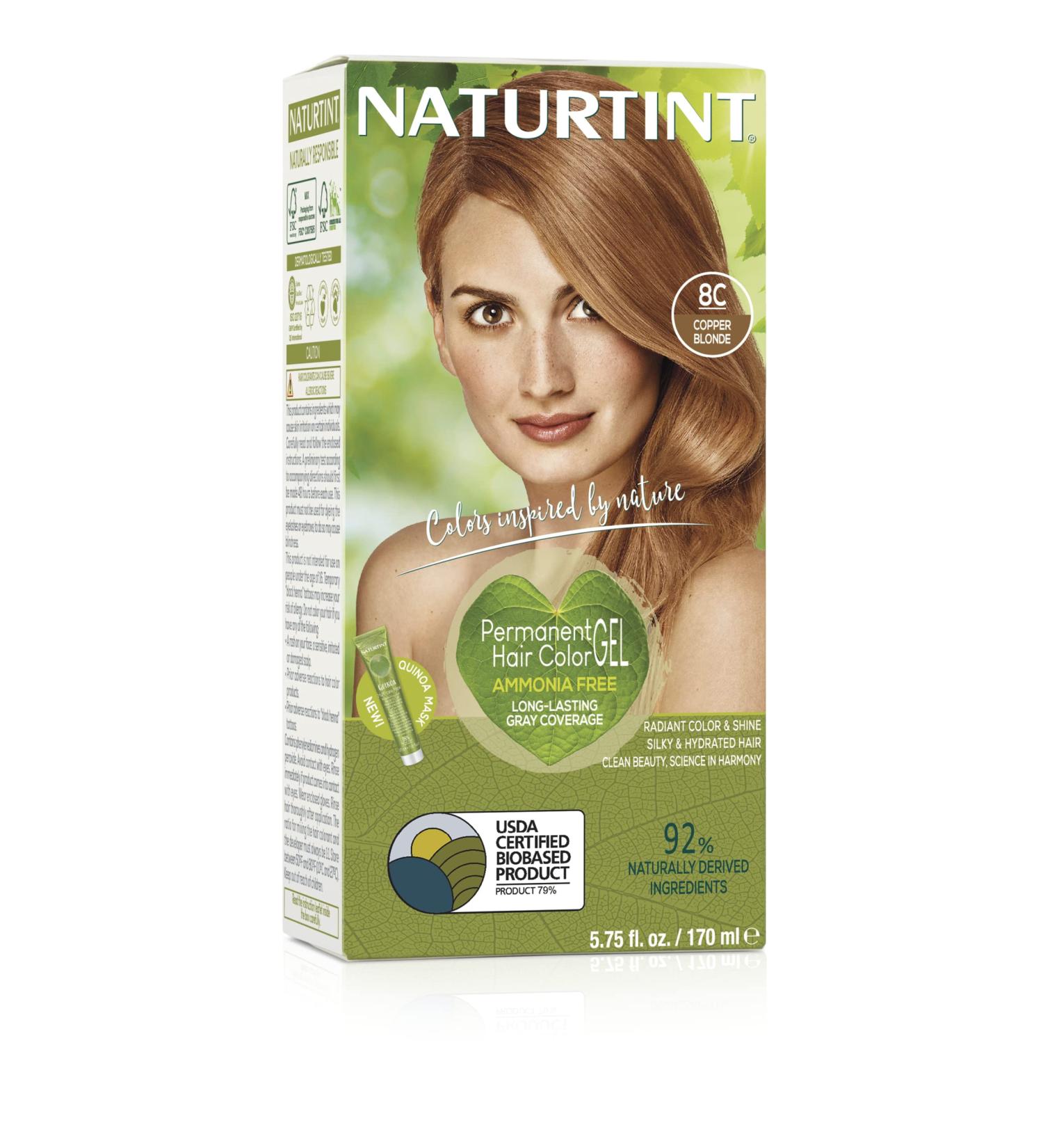 Buy NATURTINT 8C Copper Blonde Hair Color - 5.75 oz | International Shipping Available - Buy Online on GoSupps.com