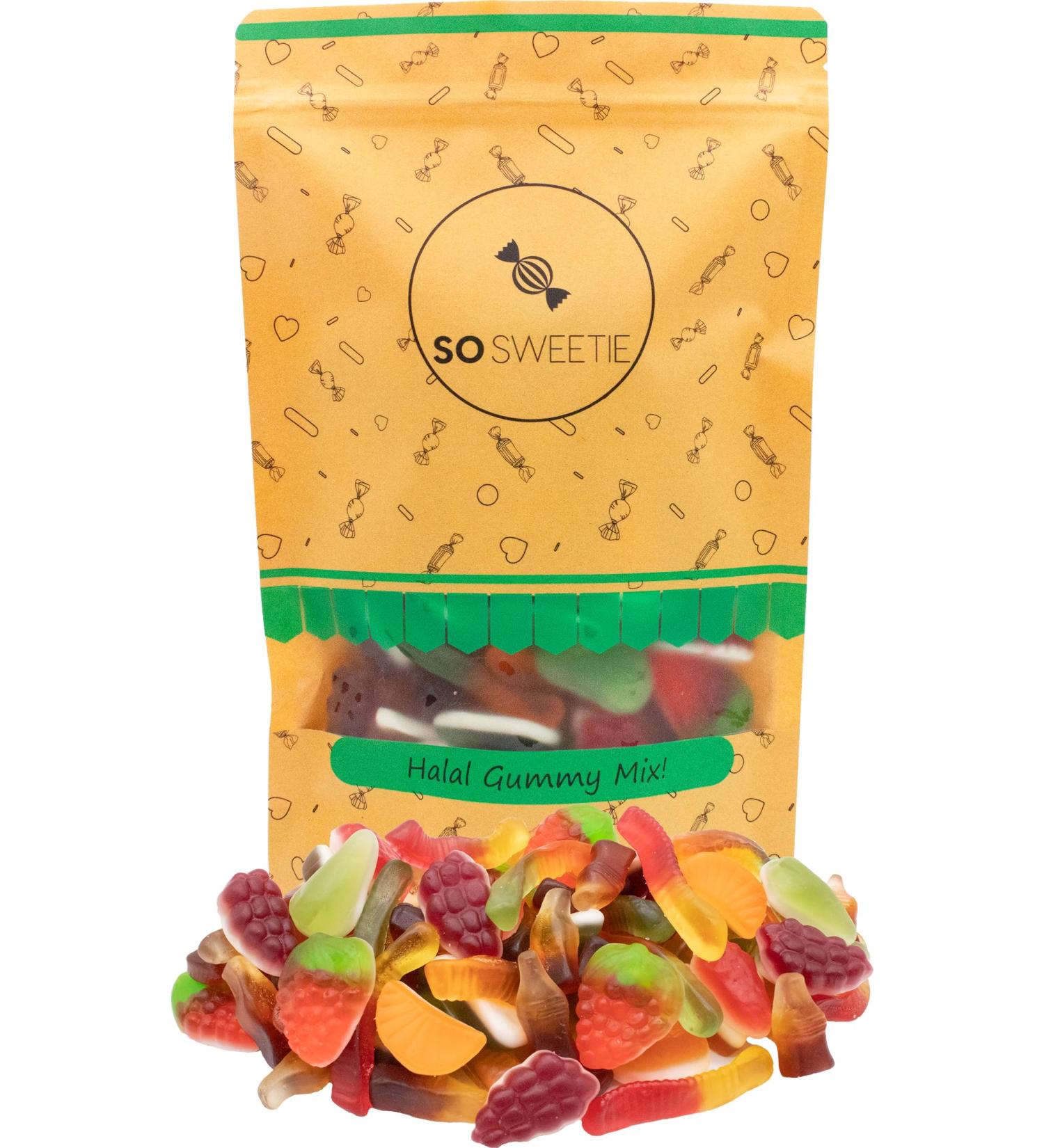 SoSweetie 100% Halal Pick and Mix Sweets - Resealable Pouch | Buy Online - Buy Online on GoSupps.com