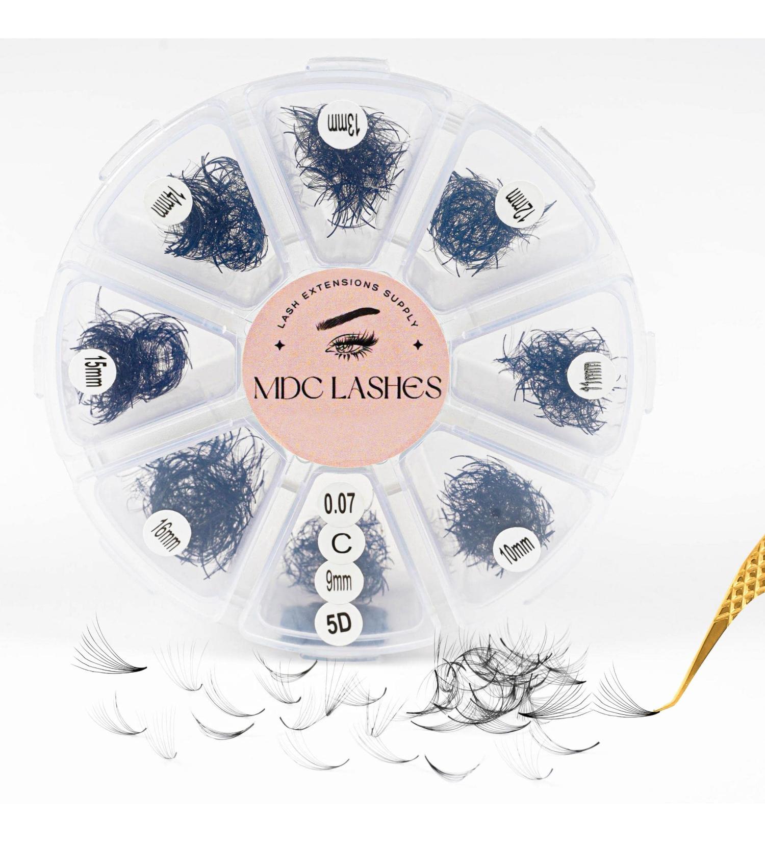 Promade Eyelash Fans Mix - Volume Lash Extensions 8D-16D C D Curl 9-16mm Easy Application - Shop Now - Buy Online on GoSupps.com