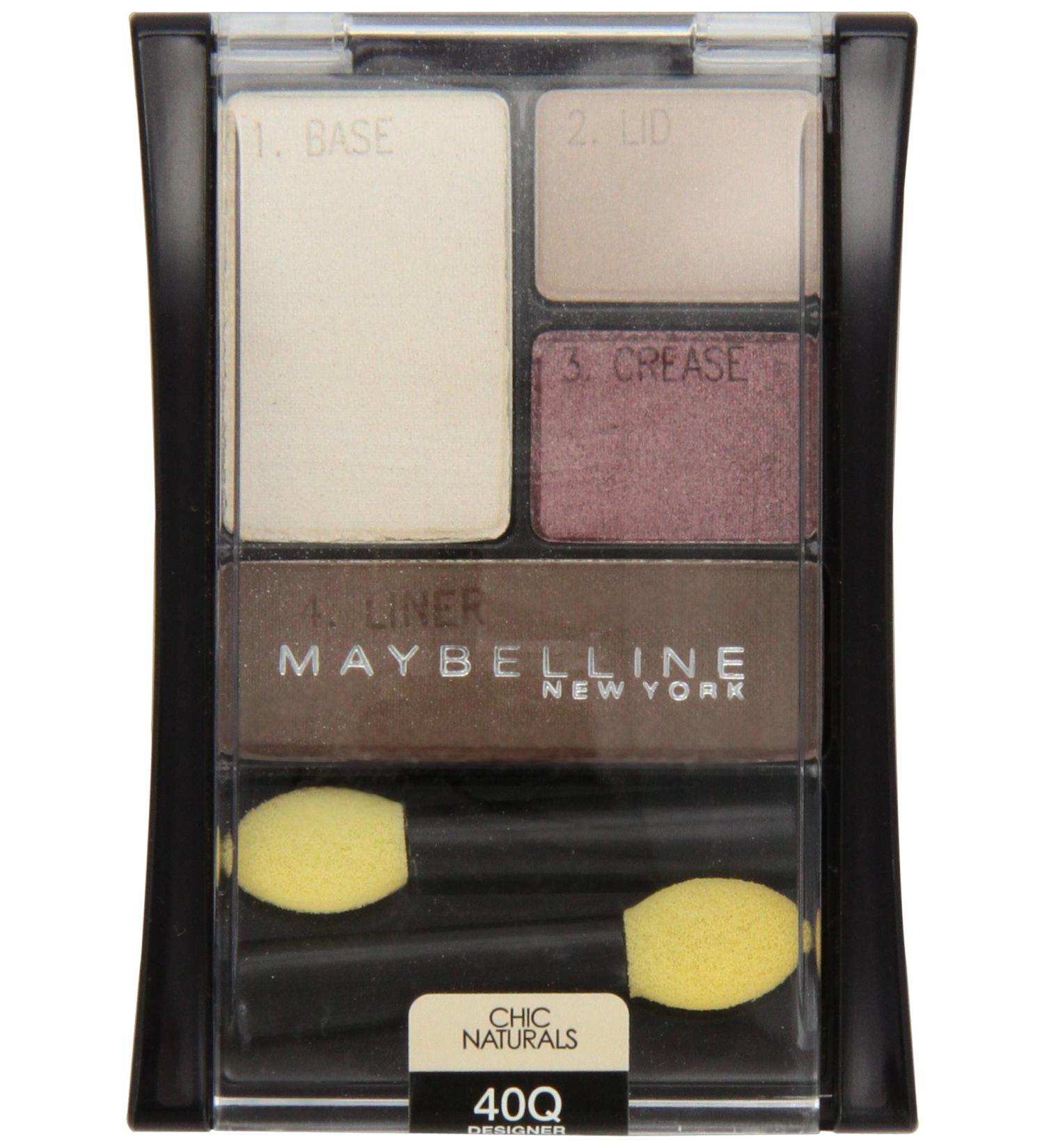 Maybelline Expert Wear Eyeshadow Quad 40Q Designer Chocolates Chic Naturals 0.17 oz - Buy Online on GoSupps.com