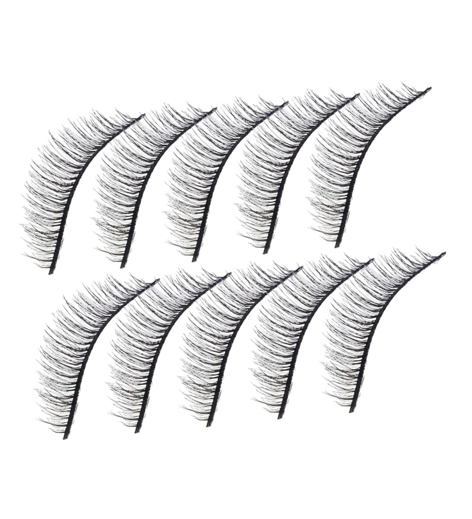 minkissy 5 Pairs False Lashes Fake Lashes Extend 3D Eyelash - Buy Online on GoSupps.com