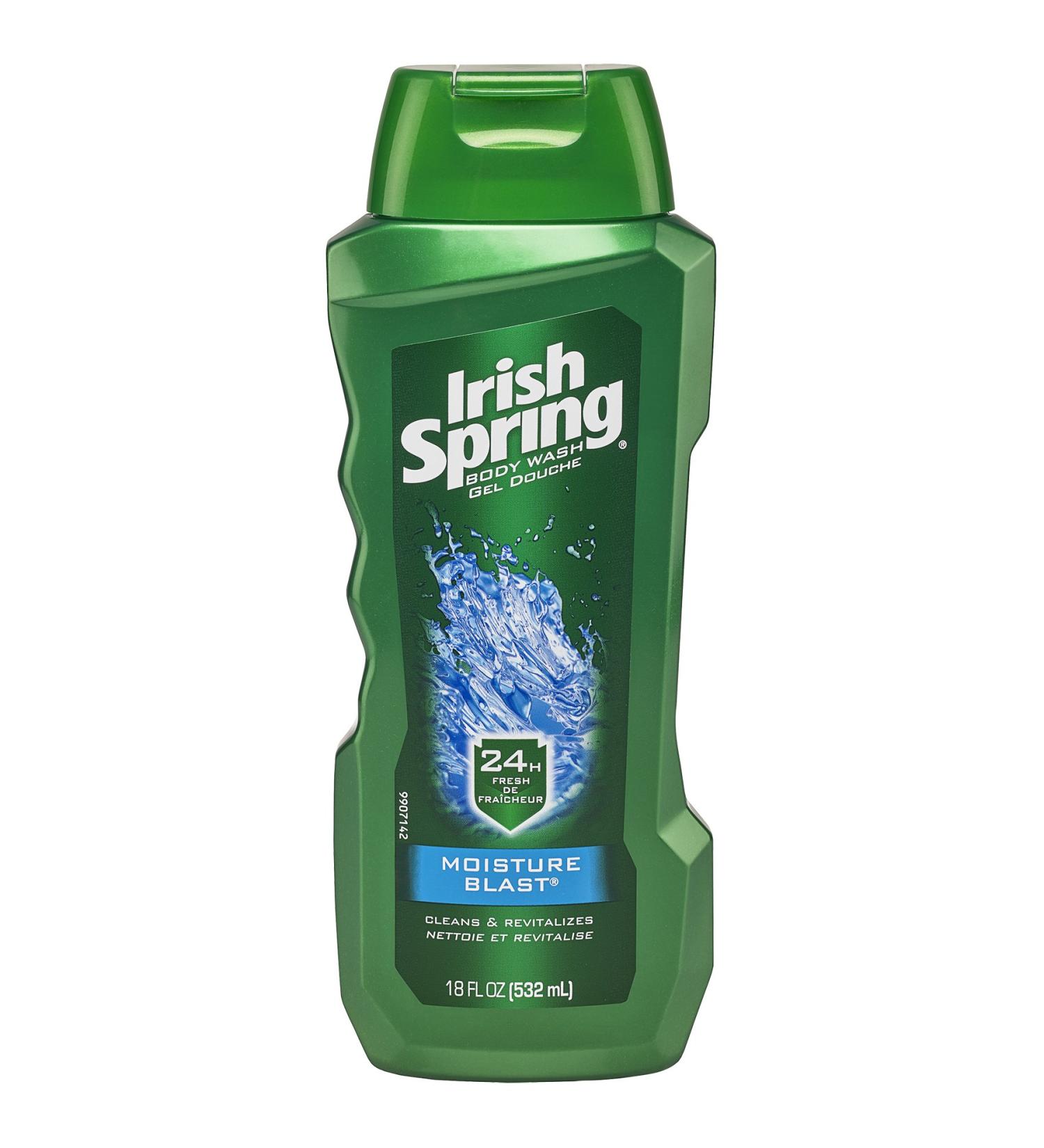 Irish Spring Moisture Blast Moisturizing Body Wash - 18 Fluid Ounce