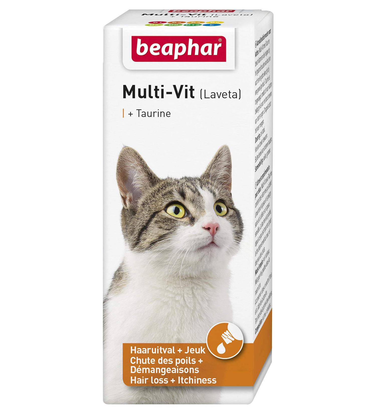 Beaphar Multi-Vit (Laveta) with Taurine - 50ml