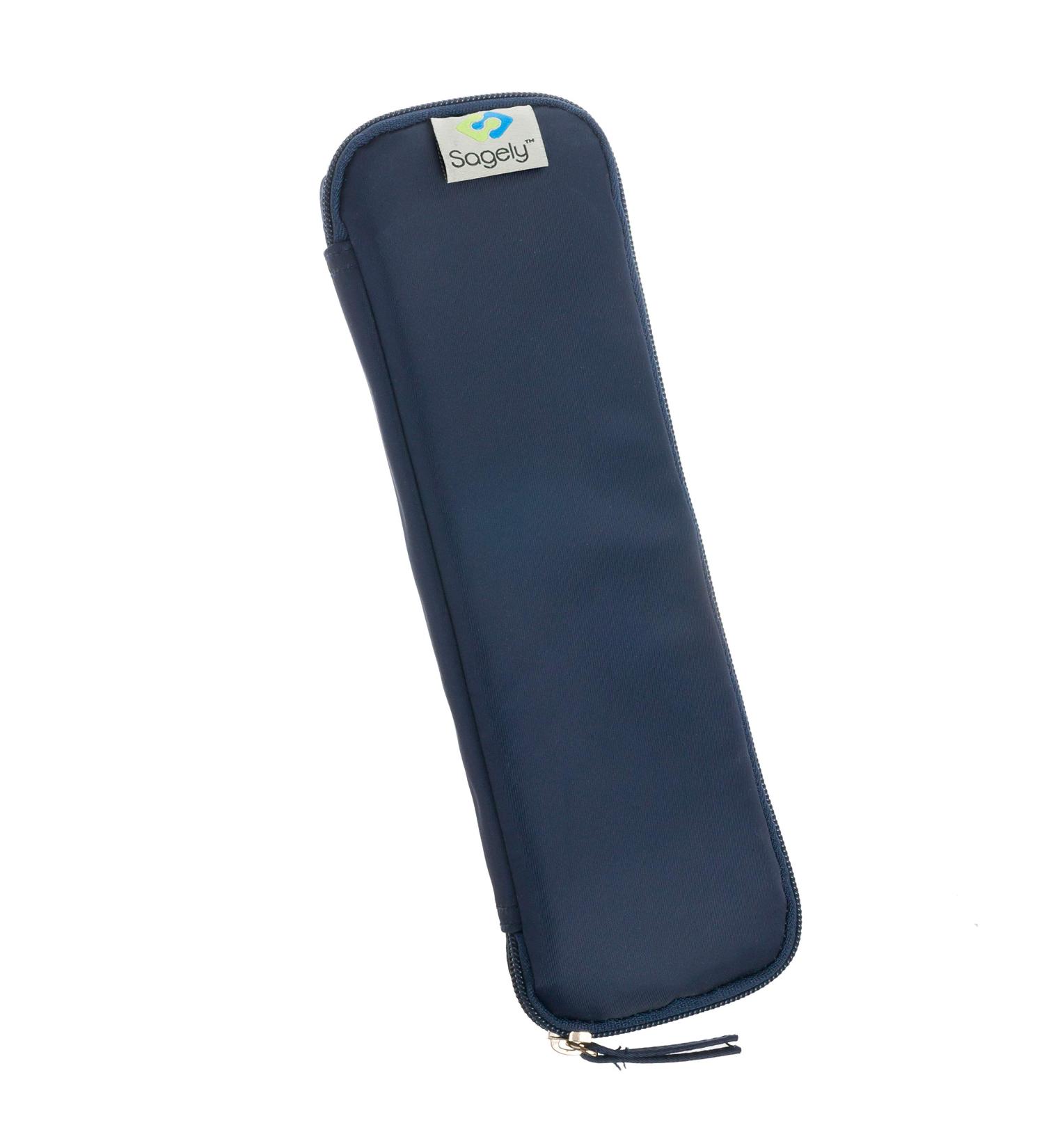 Sagely 7 Day Medicine Travel Bag | Durable Pill Organizer & Pouches for Travel | Quality Active Size Pill Bags (Navy) - International Shipping Available - Buy Online on GoSupps.com