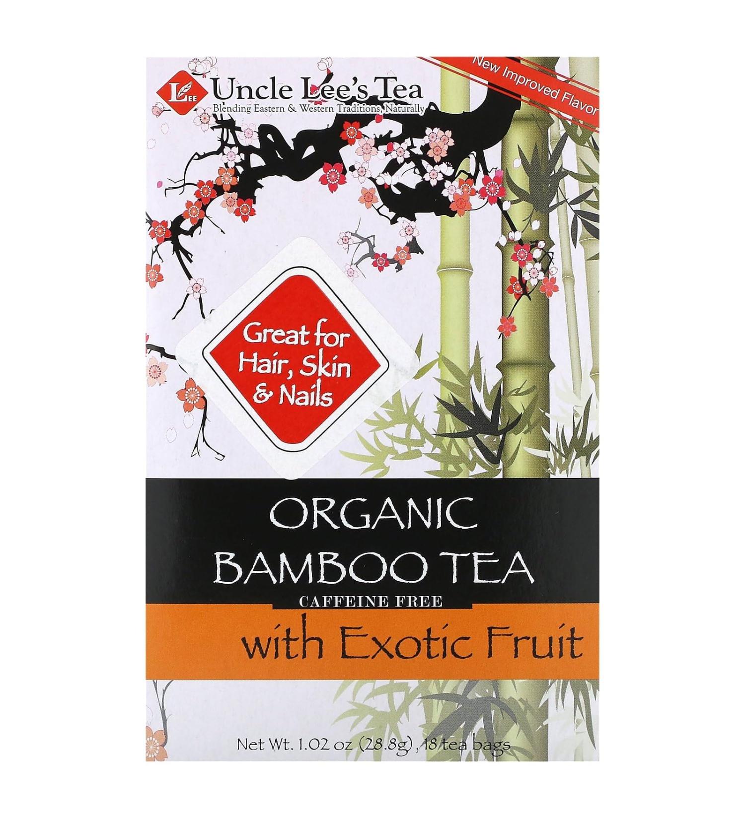 Uncle Lee's Tea - Bamboo Tea Organic Exotic Fruit 18 bag - Buy Online on GoSupps.com